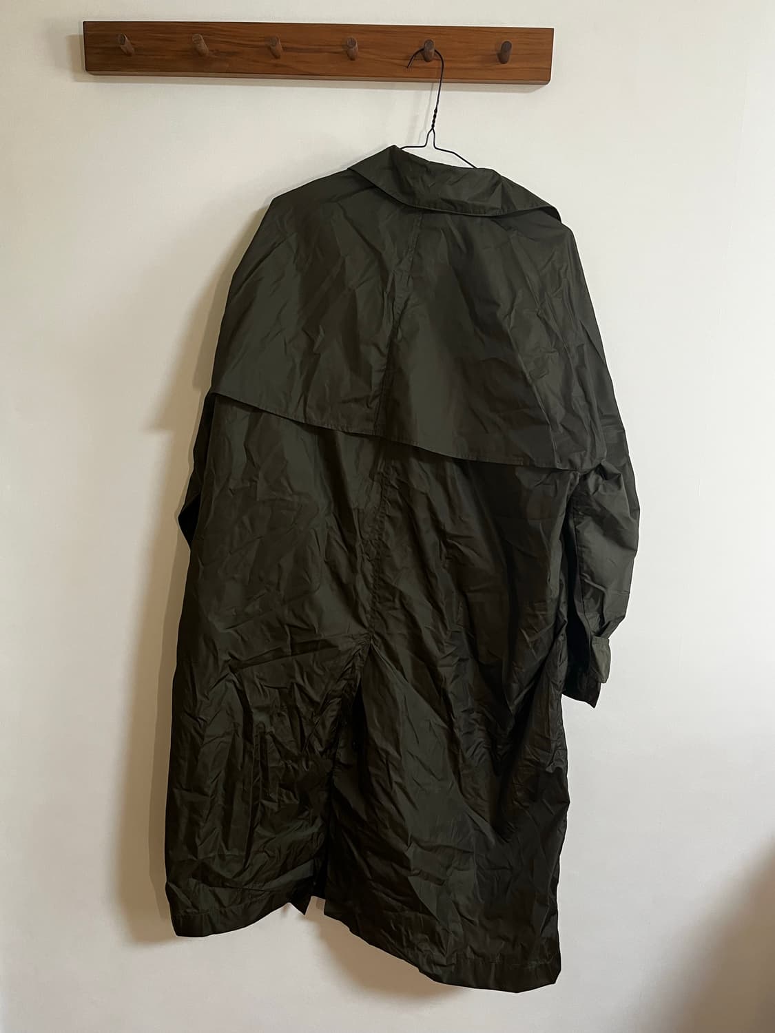 The cashmere 더 캐시미어 한섬 나일론 롱자켓 상품이미지2