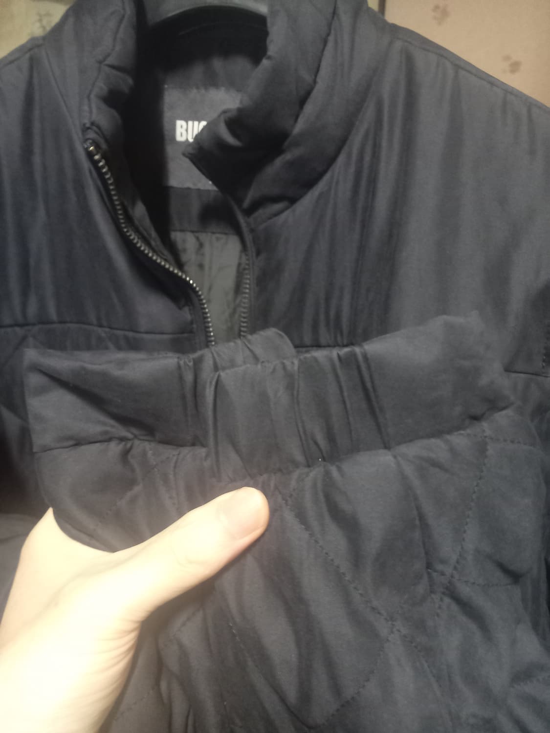 [버커루]퀄팅 점퍼 XL(105)사이즈 네이비 상품이미지8