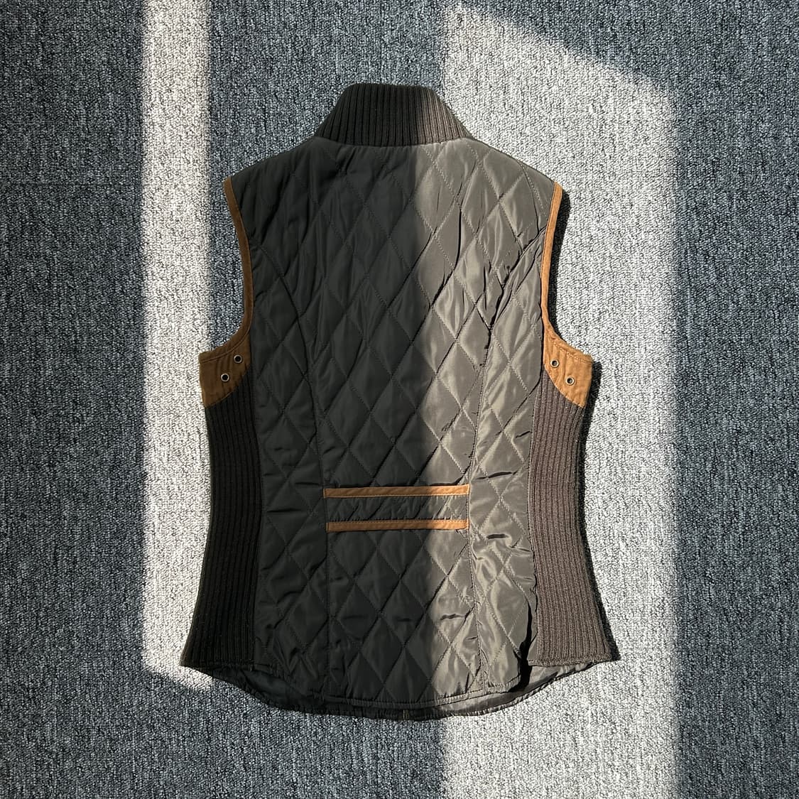 자라 베이직 퀄팅 니트 베스트 상품이미지2