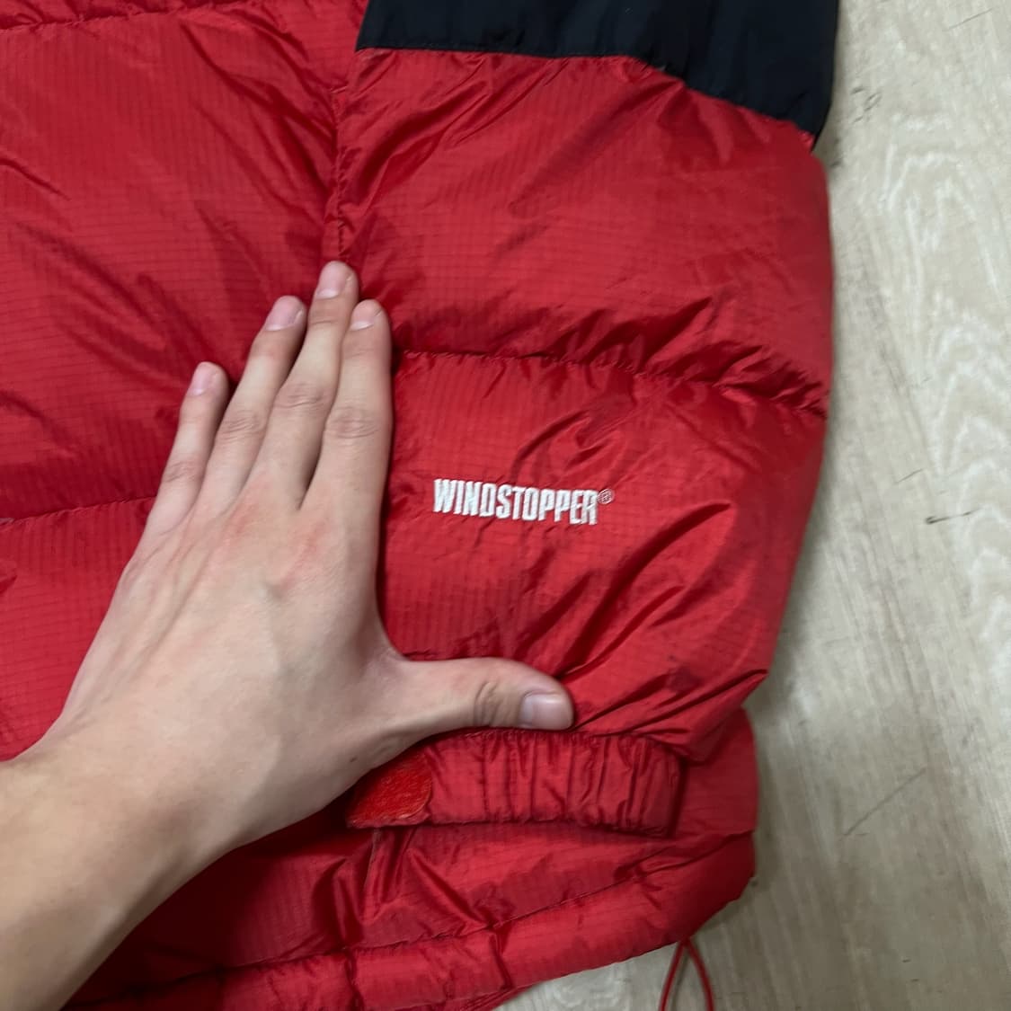 아이더 남성 윈드스토퍼 700 패딩 L/100  상품이미지5