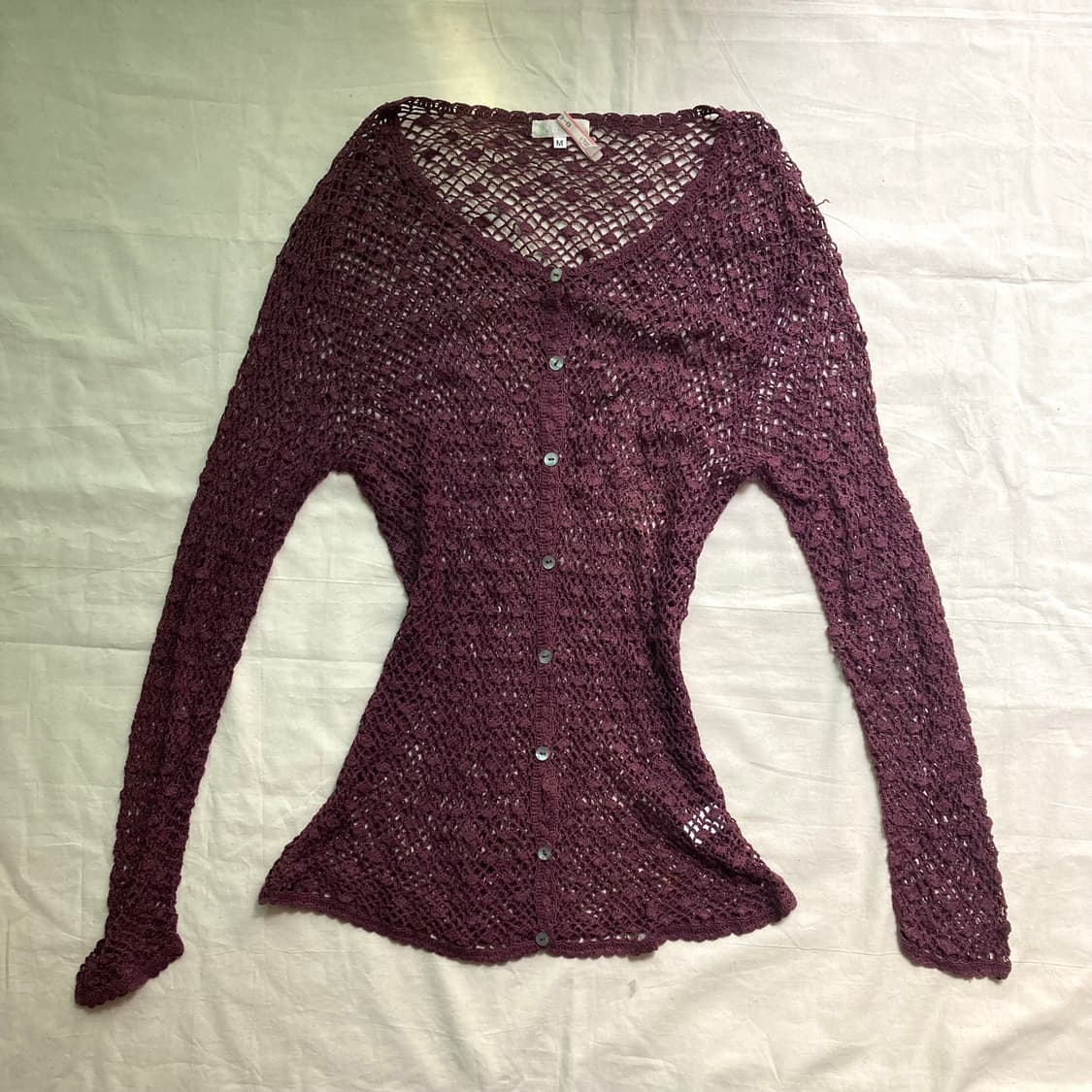 모리 크로셰 가디건 상품이미지1