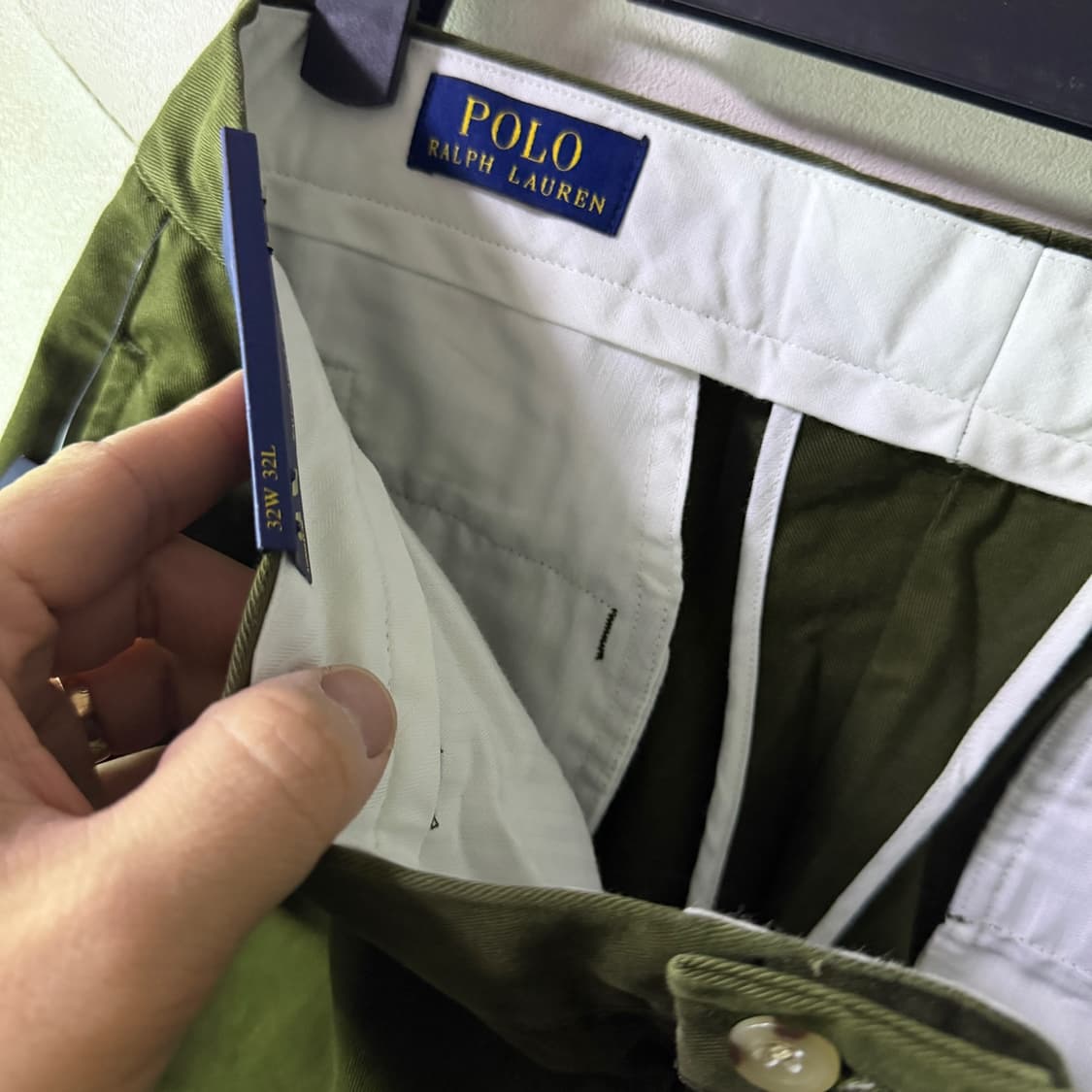 폴로 랄프로렌 치노팬츠 올리브 (32x32) 상품이미지6