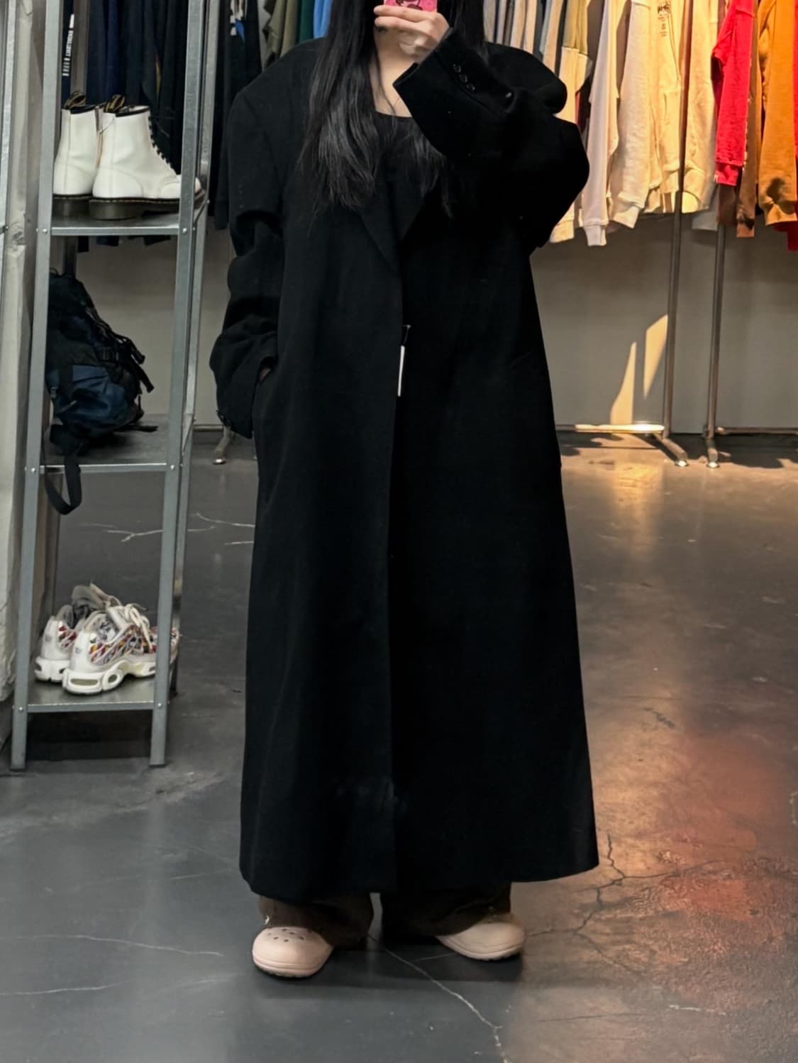 CASHMERE 캐시미어 울 롱 코트 A3149 상품이미지1