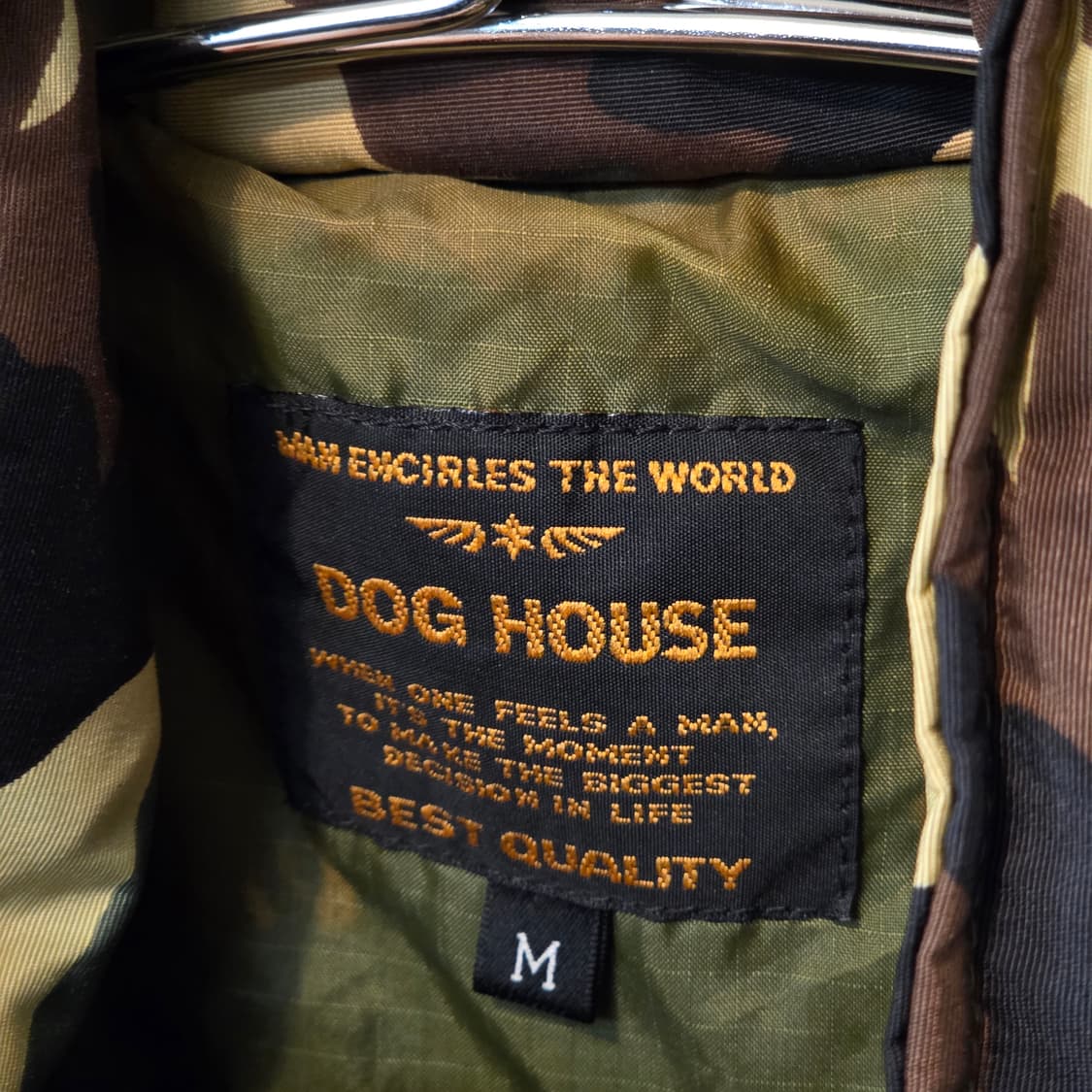 일본 빈티지 카모 밀리터리 바람막이 자켓 상품이미지8