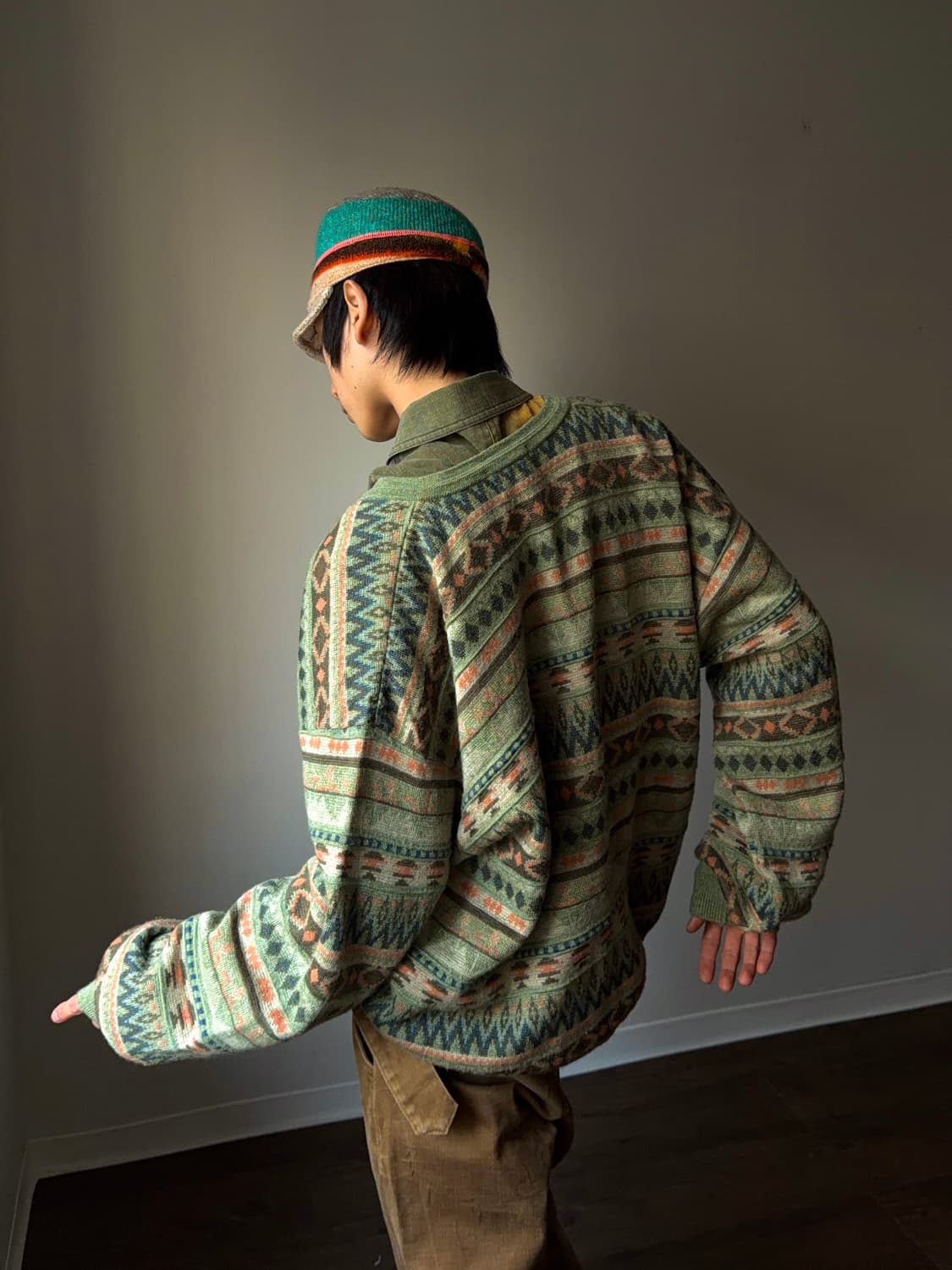 Masso Dini 오버 나바호 카디건 상품이미지1