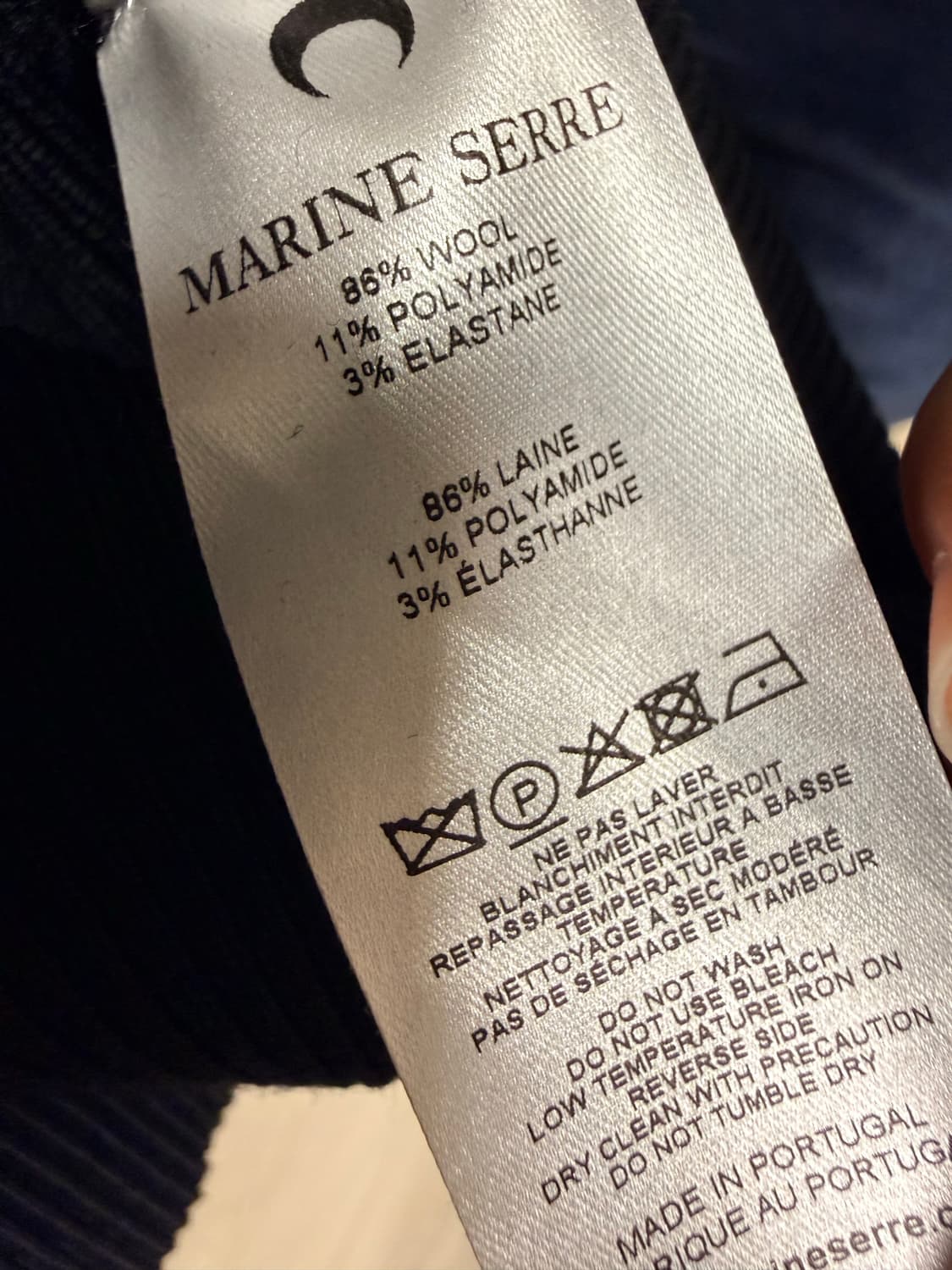 마린세르 하프집업 니트 XL 상품이미지4