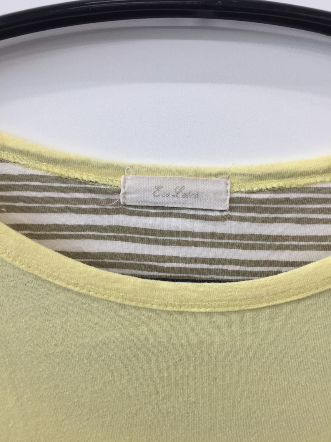 JPN Lemon Layered Stripe Tee 상품이미지5