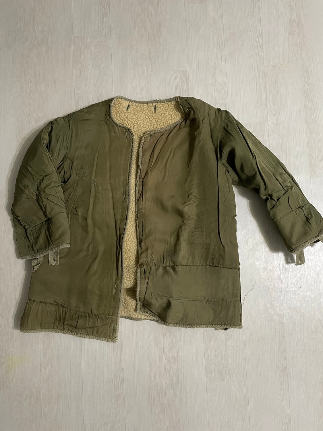 미군 밀리터리 M1951 야상내피 양털 라이닝 M 상품이미지6