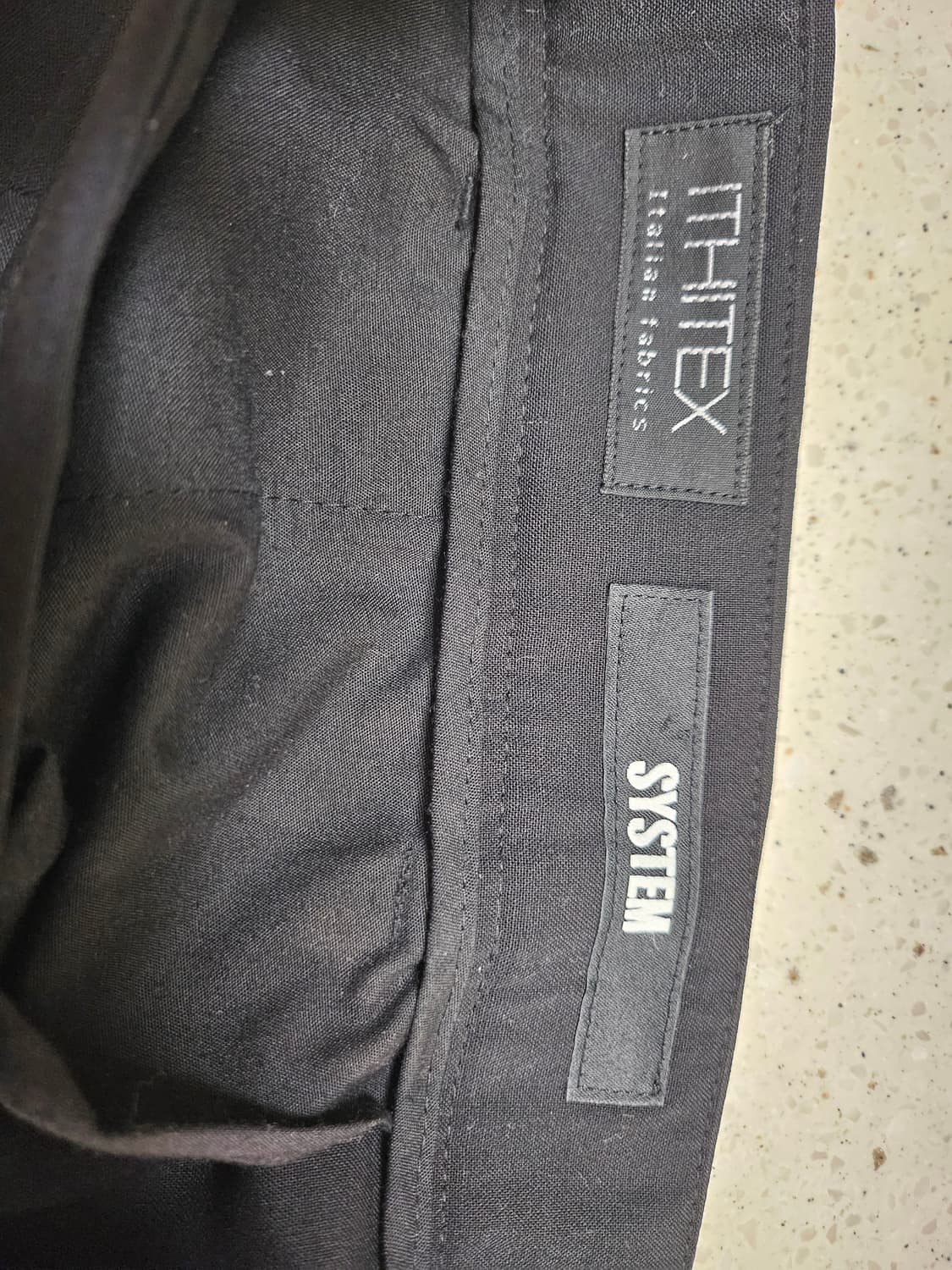 시스템옴므 블랙 슬랙스 바지 34 상품이미지3