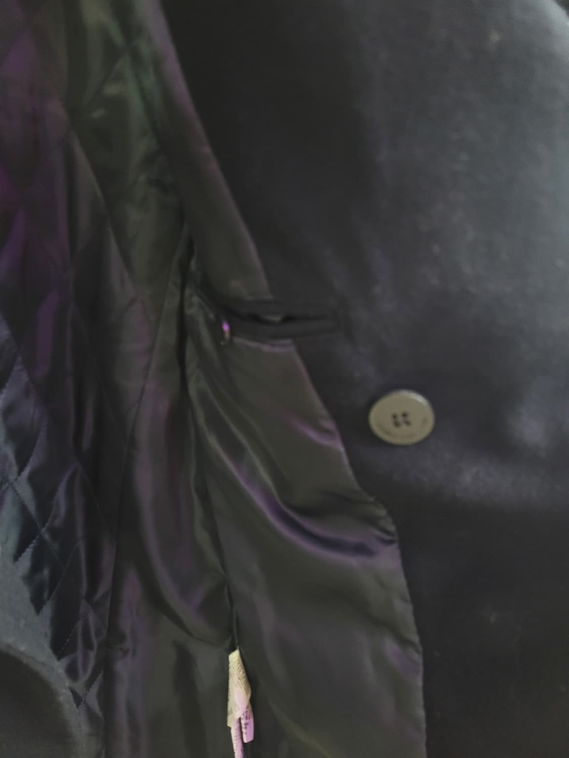 코데즈컴바인 진네이비 더블 코트 상품이미지5