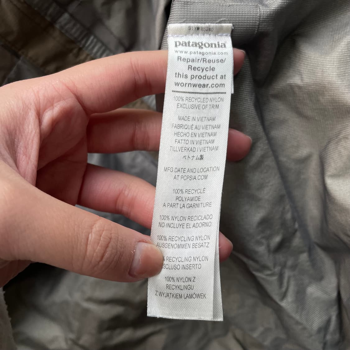 파타고니아 바람막이 자켓 상품이미지7