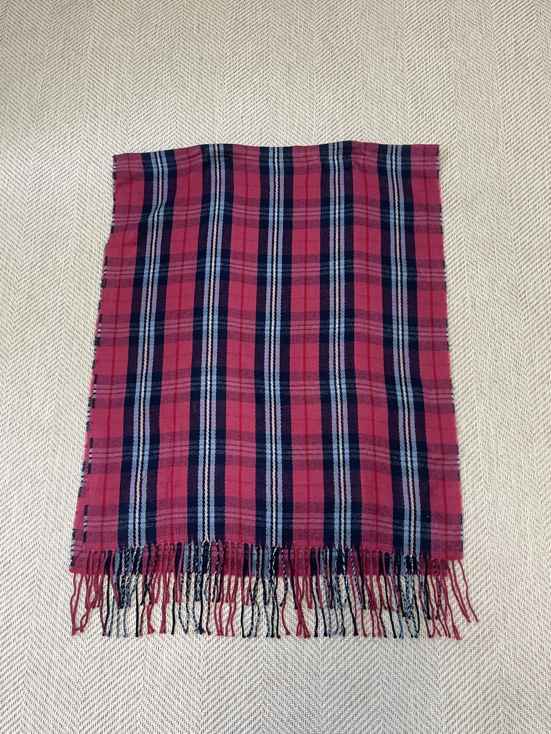 빈티지 클래식 체크  머플러  J03957 상품이미지2