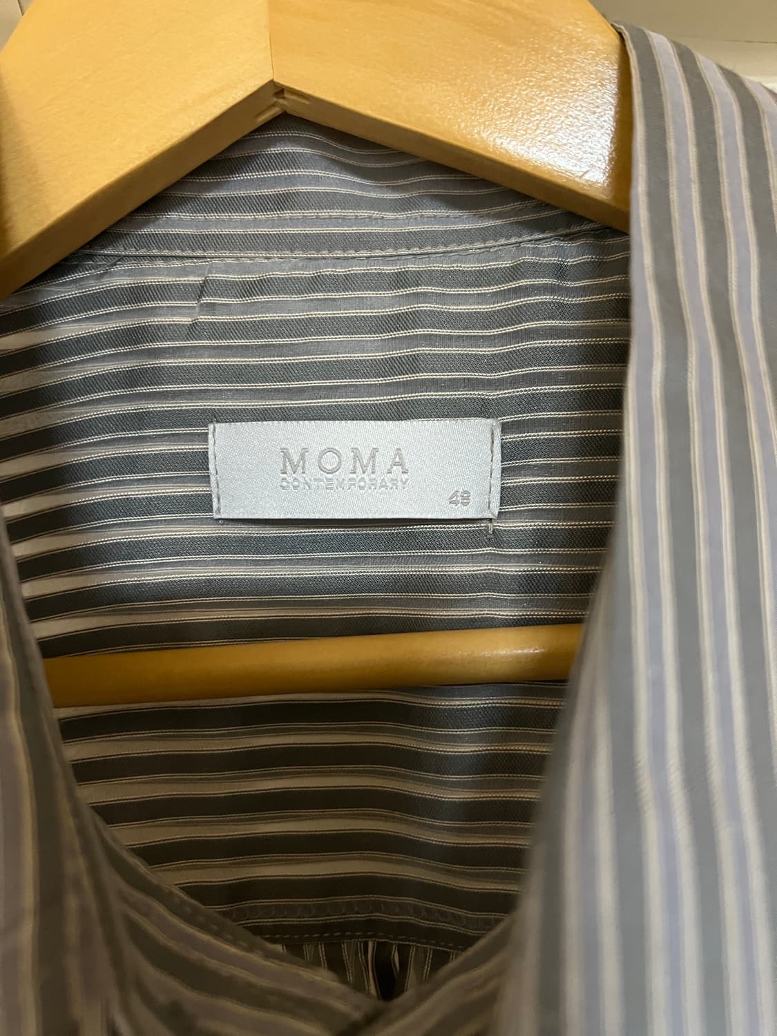 모마디자인 시스루 셔츠 48 상품이미지2