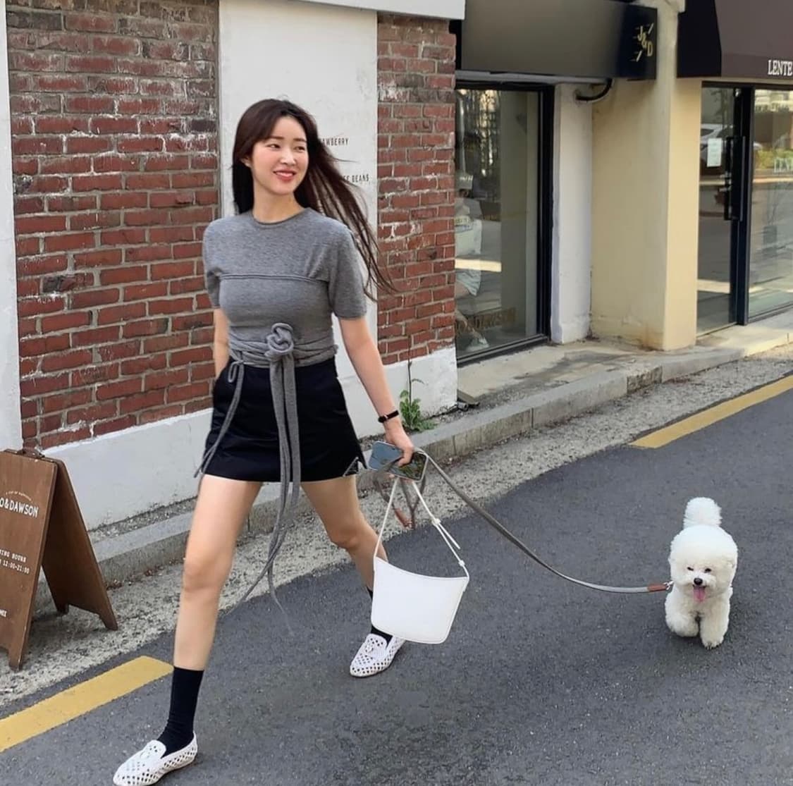 Le917 le17septembre 캐시미어 블렌드 니트 튜브탑  상품이미지4