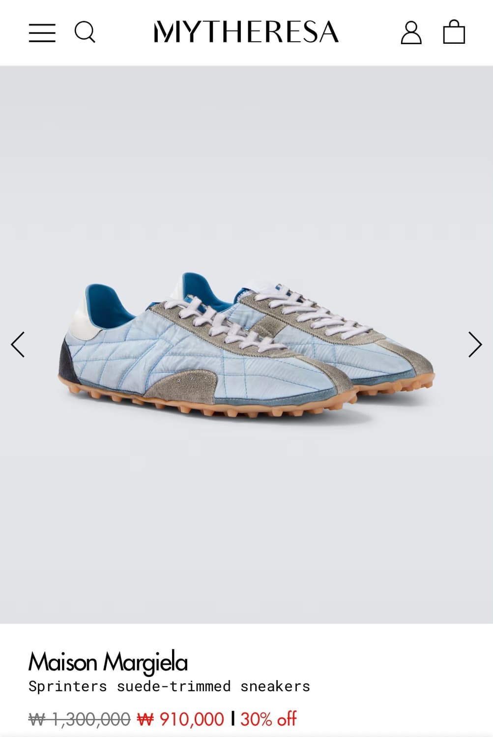 메종 마르지엘라 25fw 스프린터 43(275) 상품이미지1