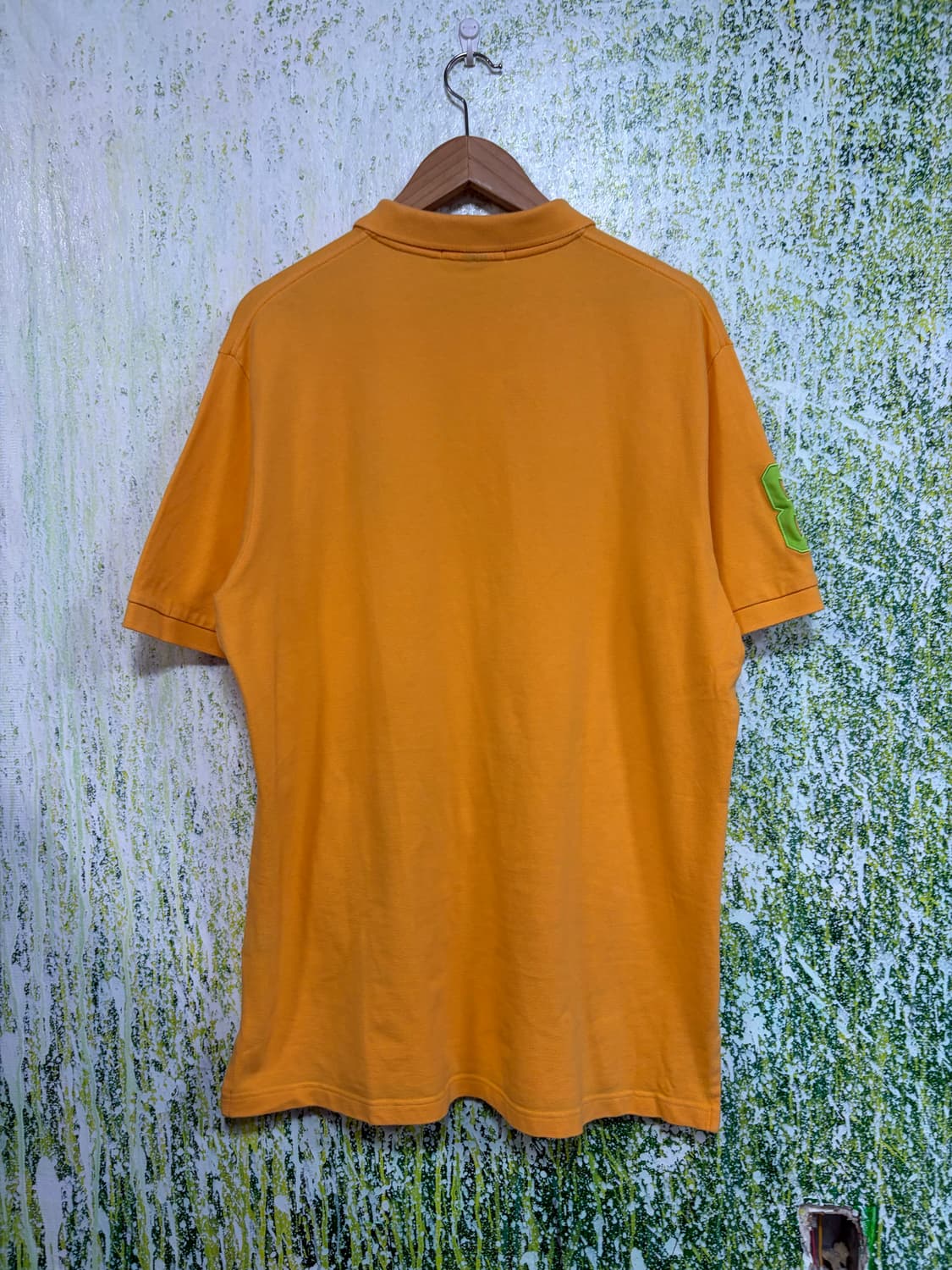 폴로 멀티 빅포니 치프키프 옐로우 오렌지 반팔 카라 티셔츠 XL 상품이미지8