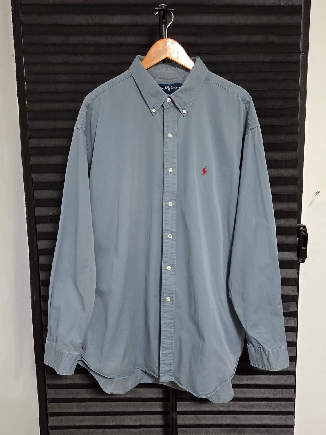 [폴로 랄프로렌] 빈티지 블레이크 코튼 버튼다운 셔츠 | 00148 상품이미지1