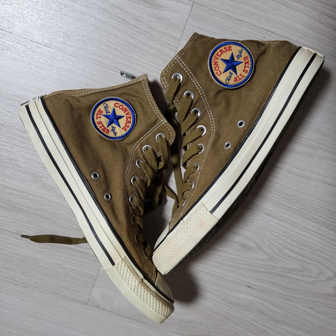 컨버스 척테일러 워시드 백집 브라운(260) 상품이미지1