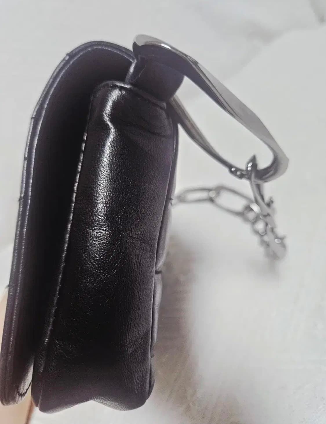 샤넬 초코바 블랙 정품 상품이미지5