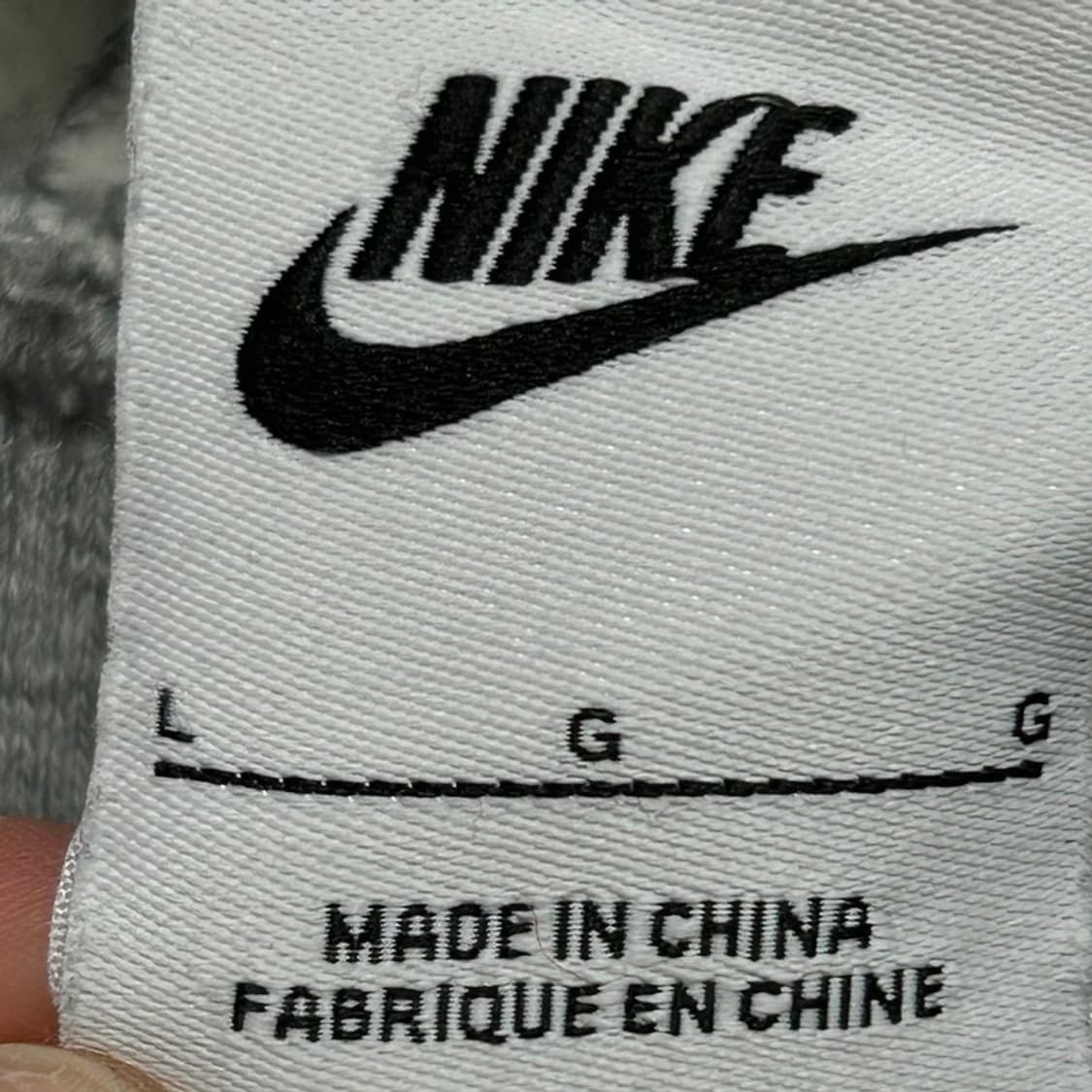 나이키 하이웨이스트 와이 드레그 스우시 팬츠 그레이 L 상품이미지3