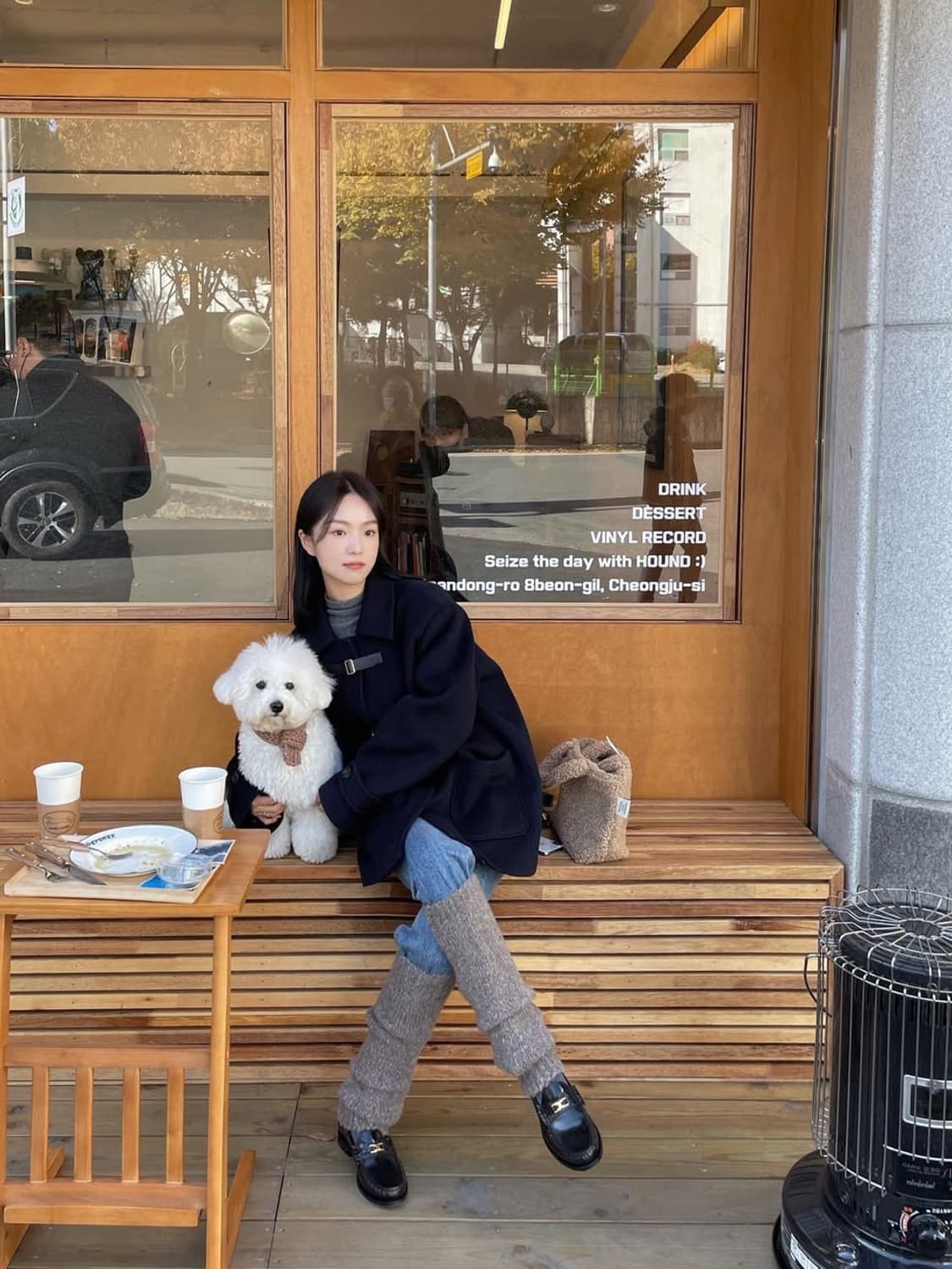 팔로마울 레그워머 게드 하진님 착용 상품이미지2