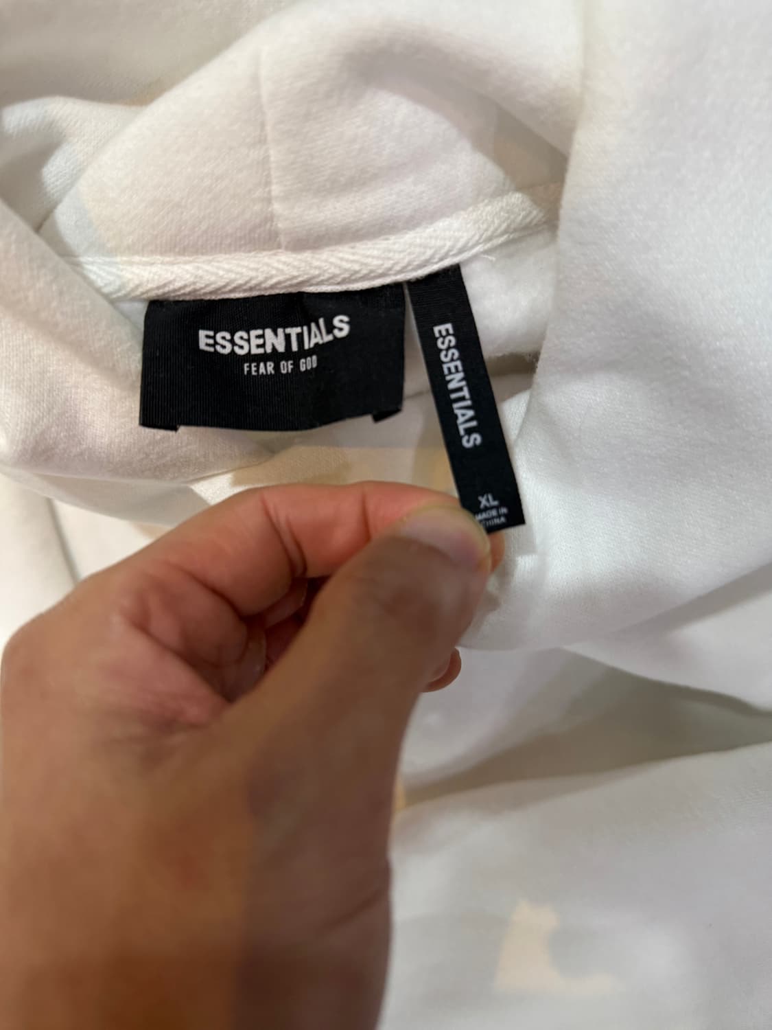 에센셜 피어오브갓 후드 xl  초판 상품이미지2