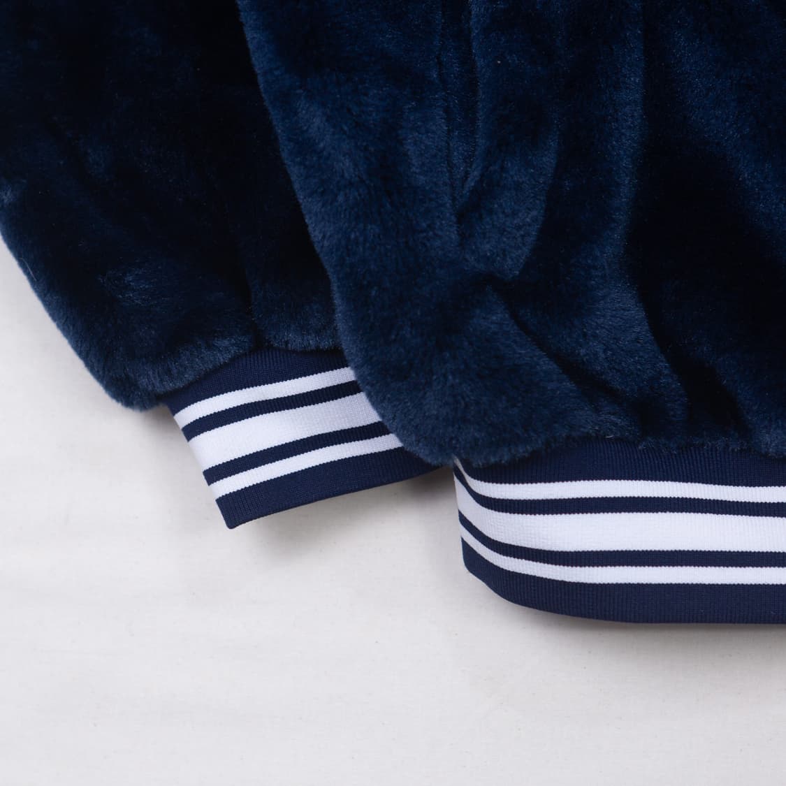 22FW 골프왕 스크립트 퍼 베이스볼 자켓 상품이미지3