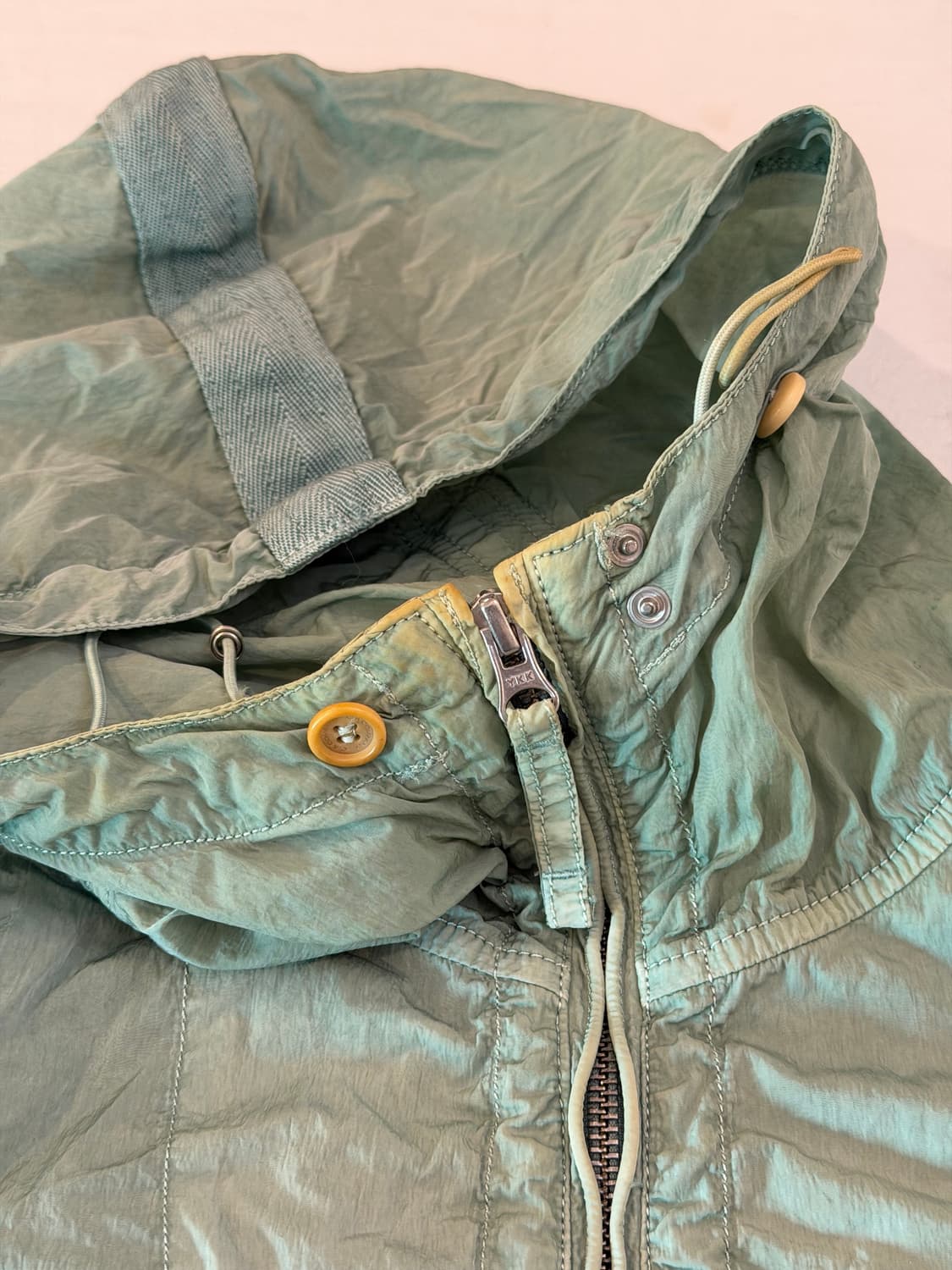 CP 컴퍼니 나일론 바람막이 자켓 민트그린 상품이미지4