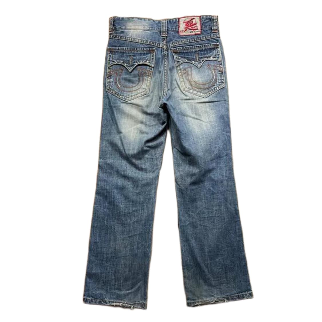 Ack the Bad 러프 웨스턴 부츠컷 데님 (32) 상품이미지1