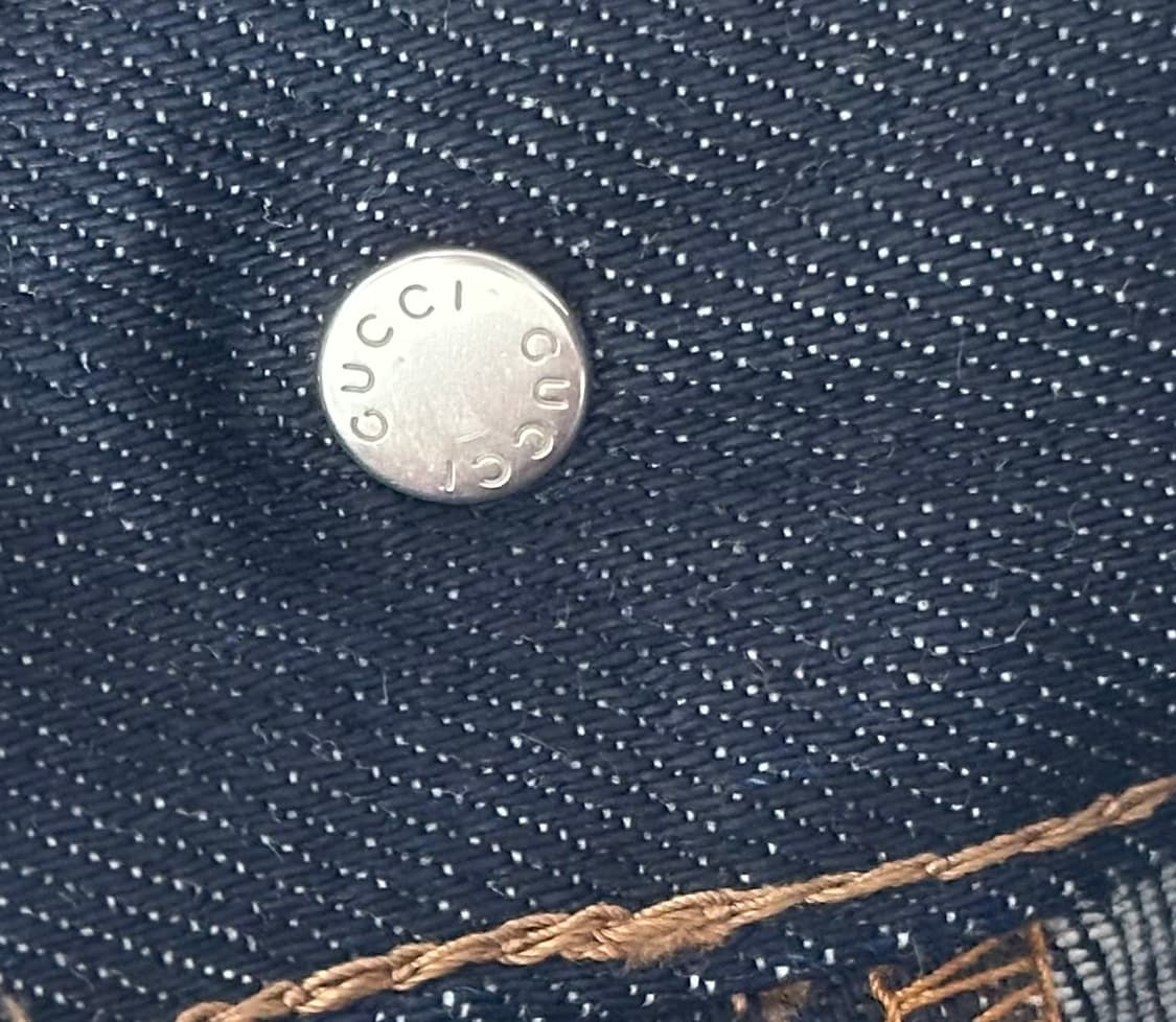 구찌 스트레이트핏 데님 팬츠 상품이미지4