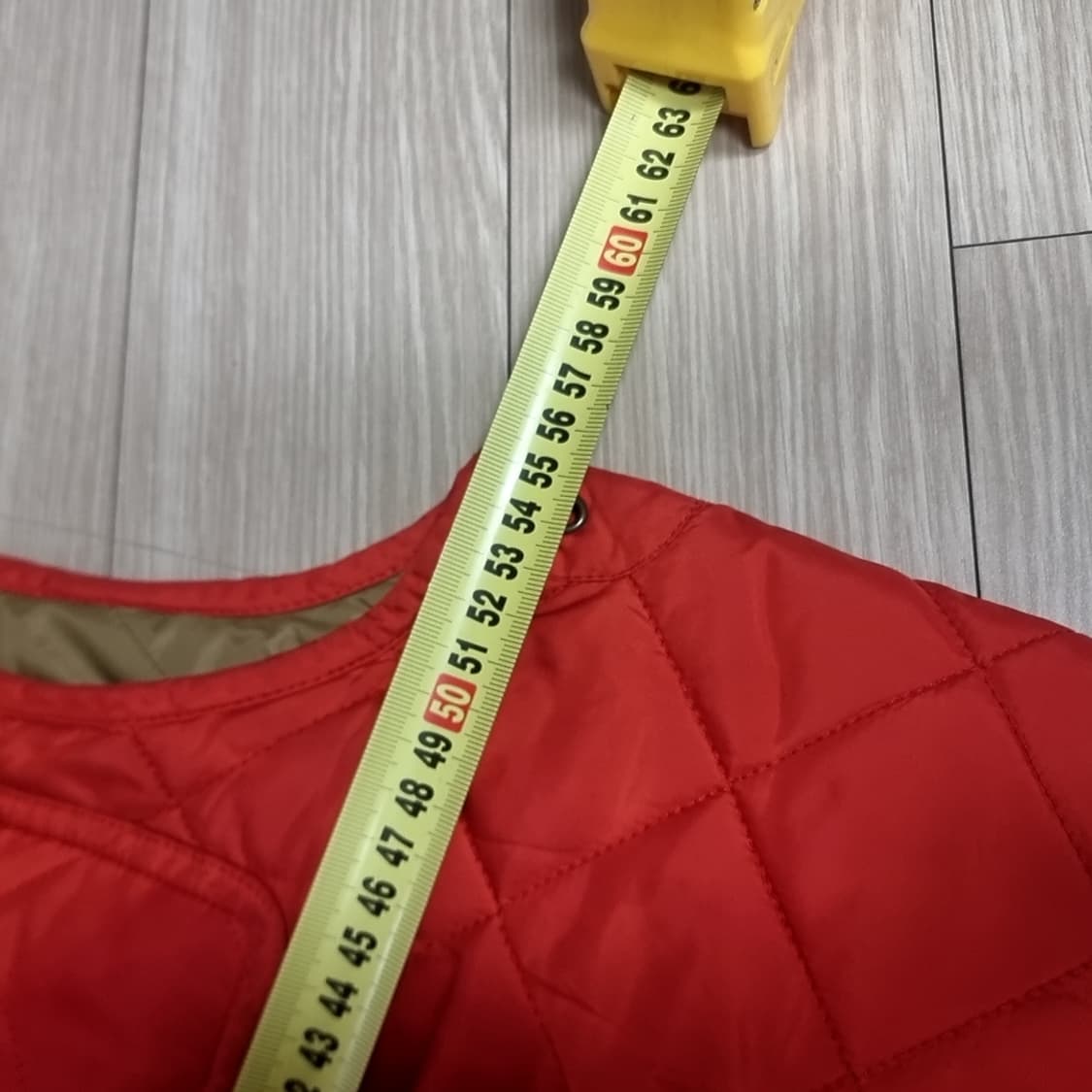 폴로 랄프로렌 80s 퀼팅 조끼 레드(L) 상품이미지9