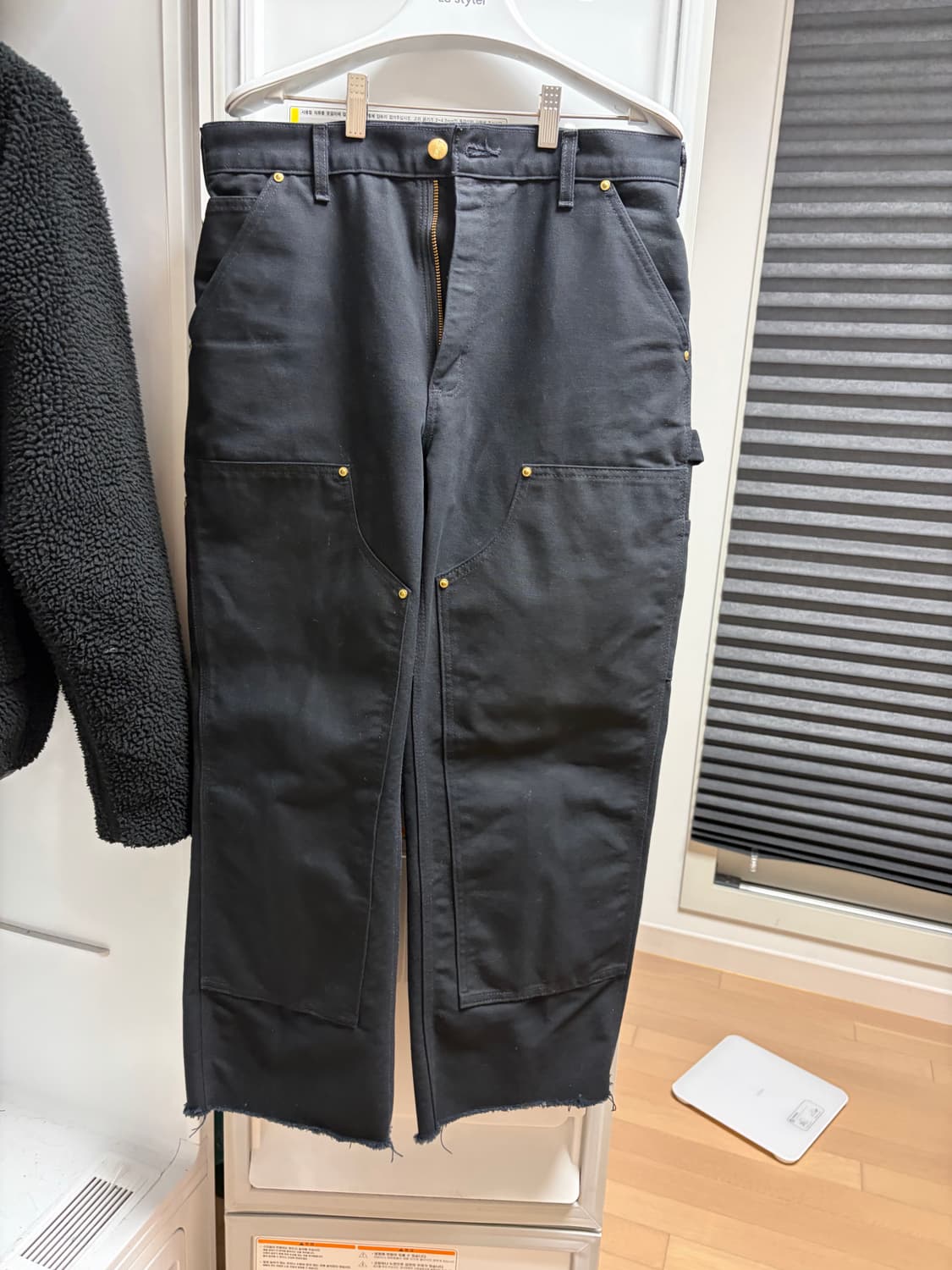 칼하트 더블니 b01 블랙 32 상품이미지1