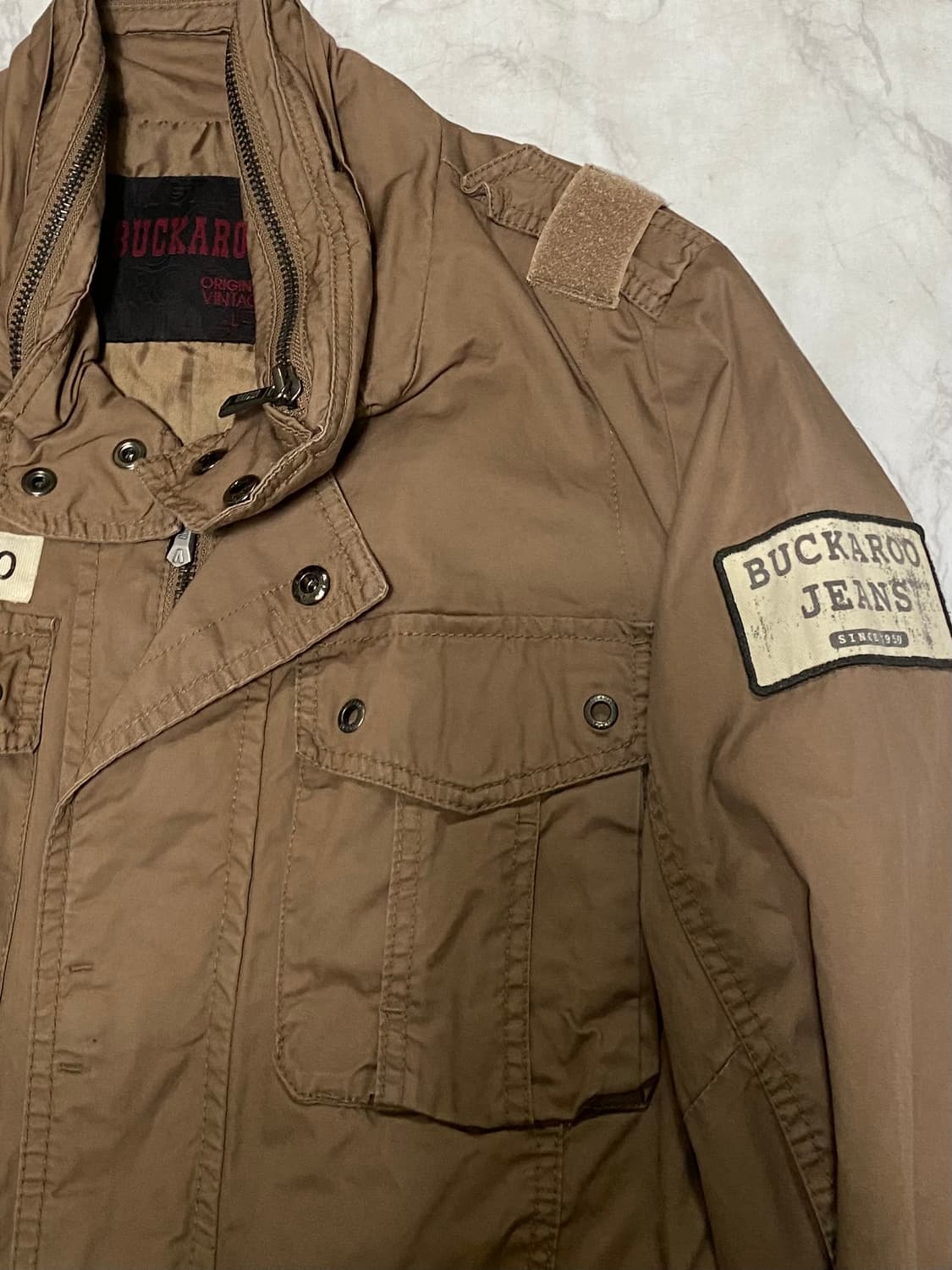 버커루 오리지널 빈티지 야상 자켓 100사이즈 상품이미지3