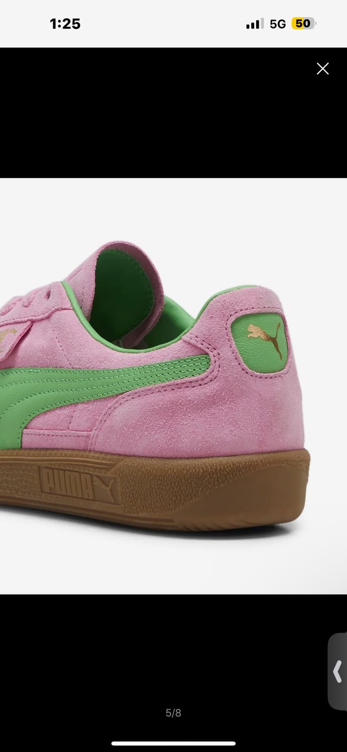 푸마 팔레르모 핑크그린 상품이미지3