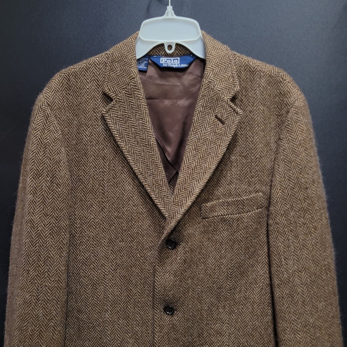 Ralph Lauren 랄프로렌 알파카 램스울 헤링본 블레이저 자켓  상품이미지2