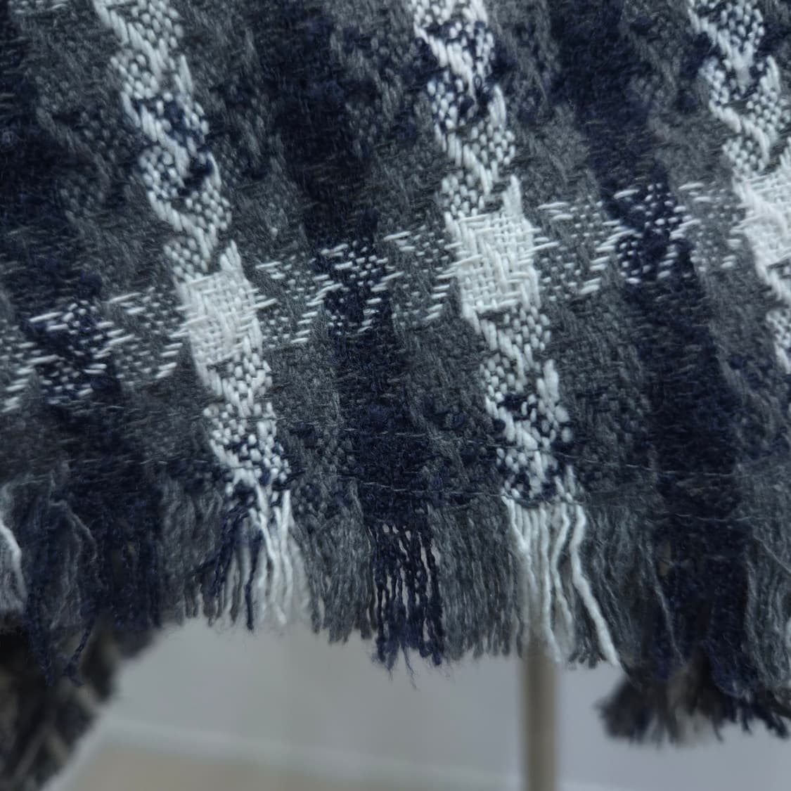 일본 GRL 언밸런스 체크 플레어 스커트 상품이미지8