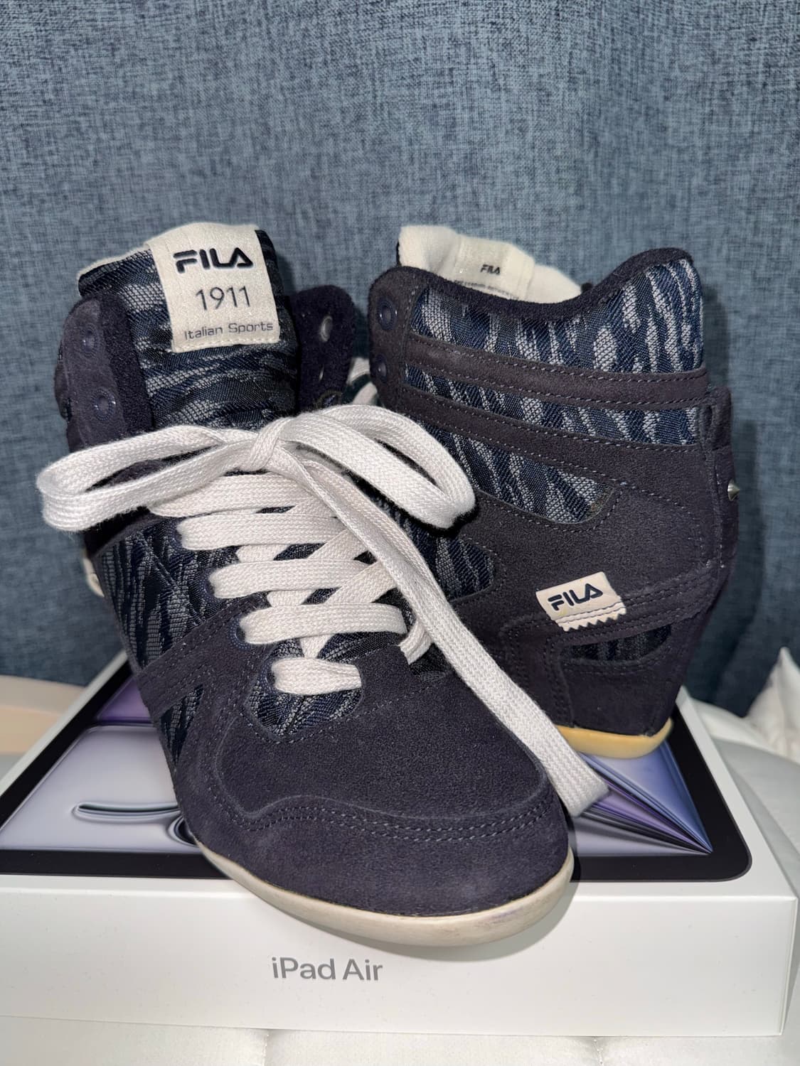 Fila 휠라 타이거 미드 웨지 스니커즈 230 상품이미지5