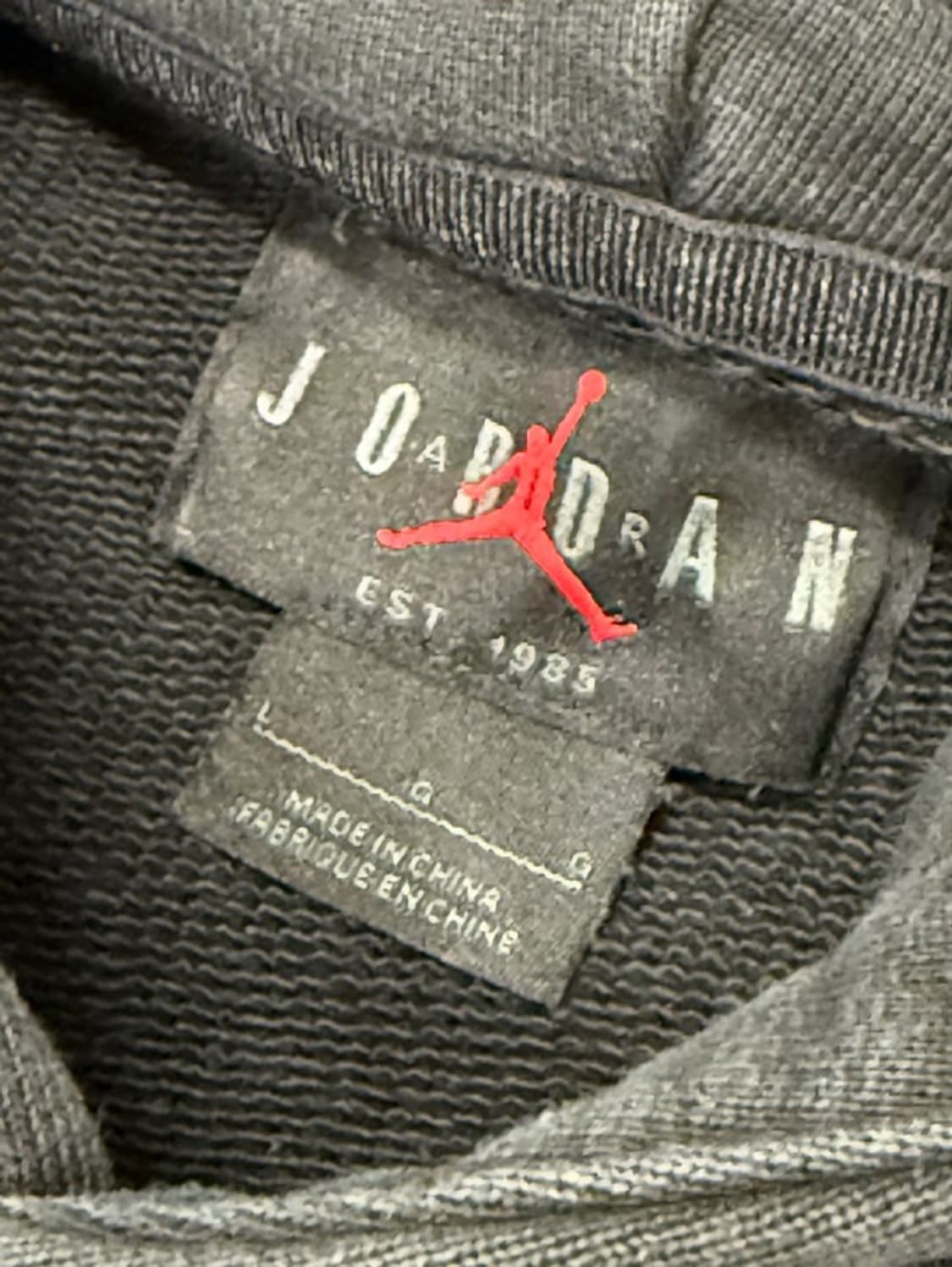 (L) 조던 플라이트 후드 티 상품이미지3