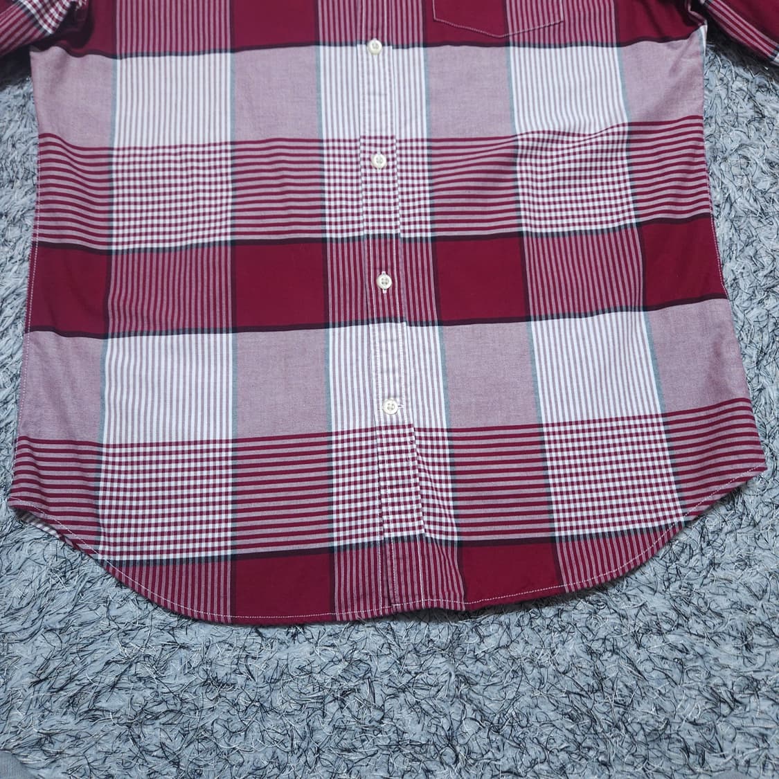 바나나리퍼블릭) L(105) 남자 체크셔츠남방 / 왕눈이샵 상품이미지5