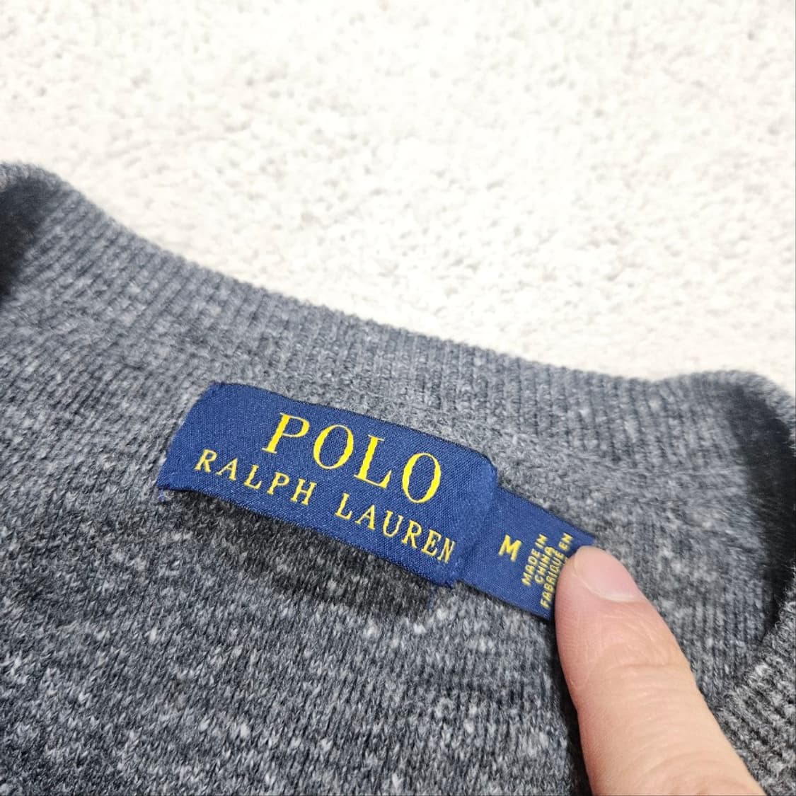 폴로 랄프 로렌 신형 코튼 니트 M 상품이미지4