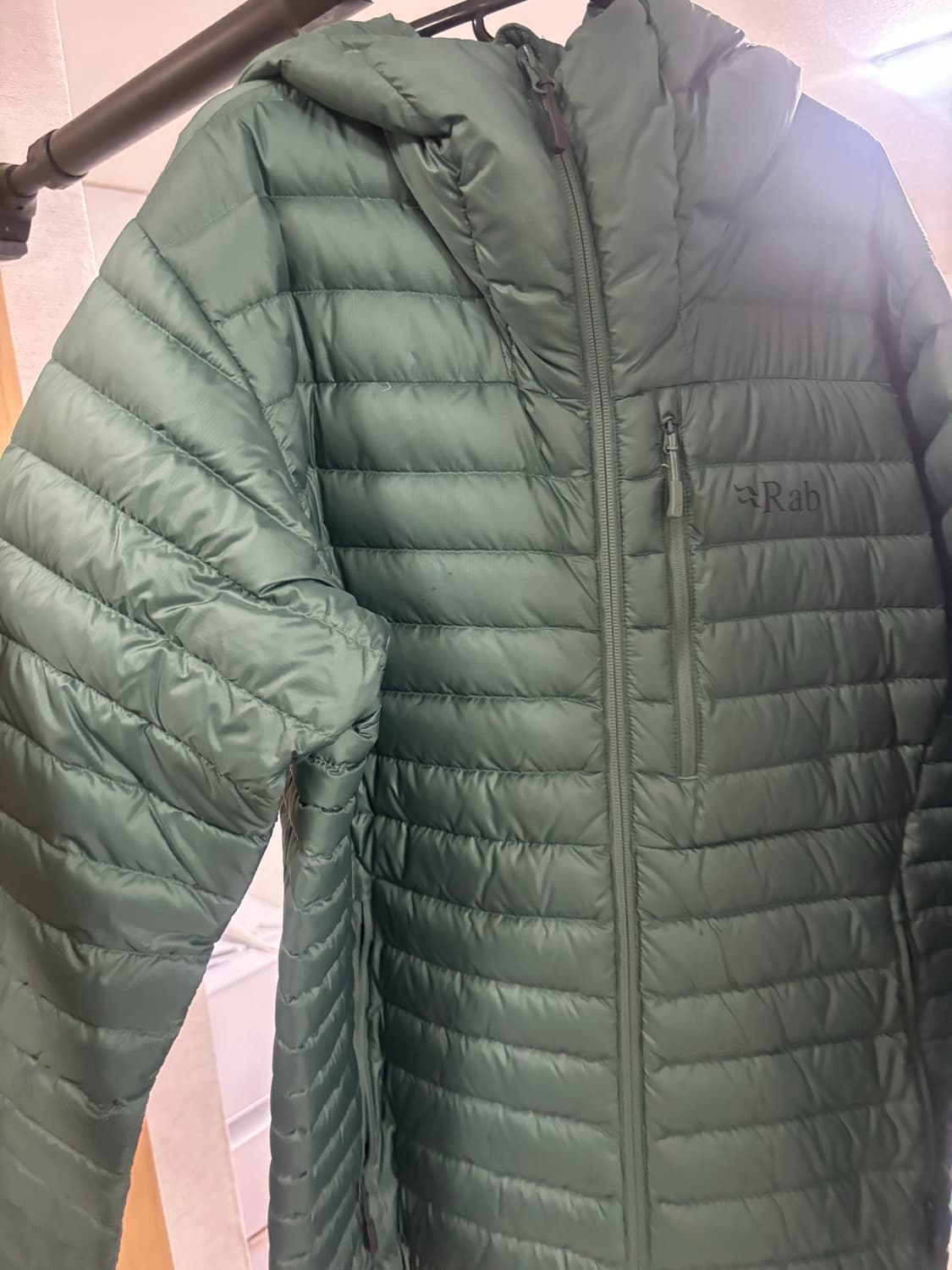 랩 마이크로라이트 알파인 자켓 세비지  상품이미지2