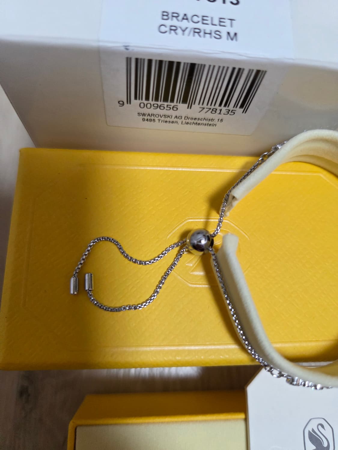 새제품)신형 스와로브스키 매트릭스 테니스 팔찌 상품이미지8
