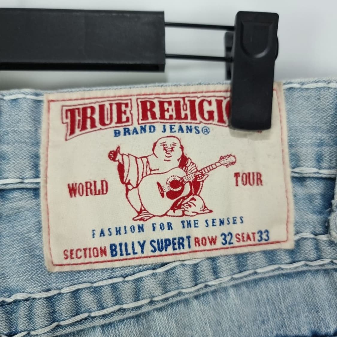 [트루릴리전] 빌리 슈퍼 T Y2K 빈티지 데님 팬츠 청바지 M18651 상품이미지6
