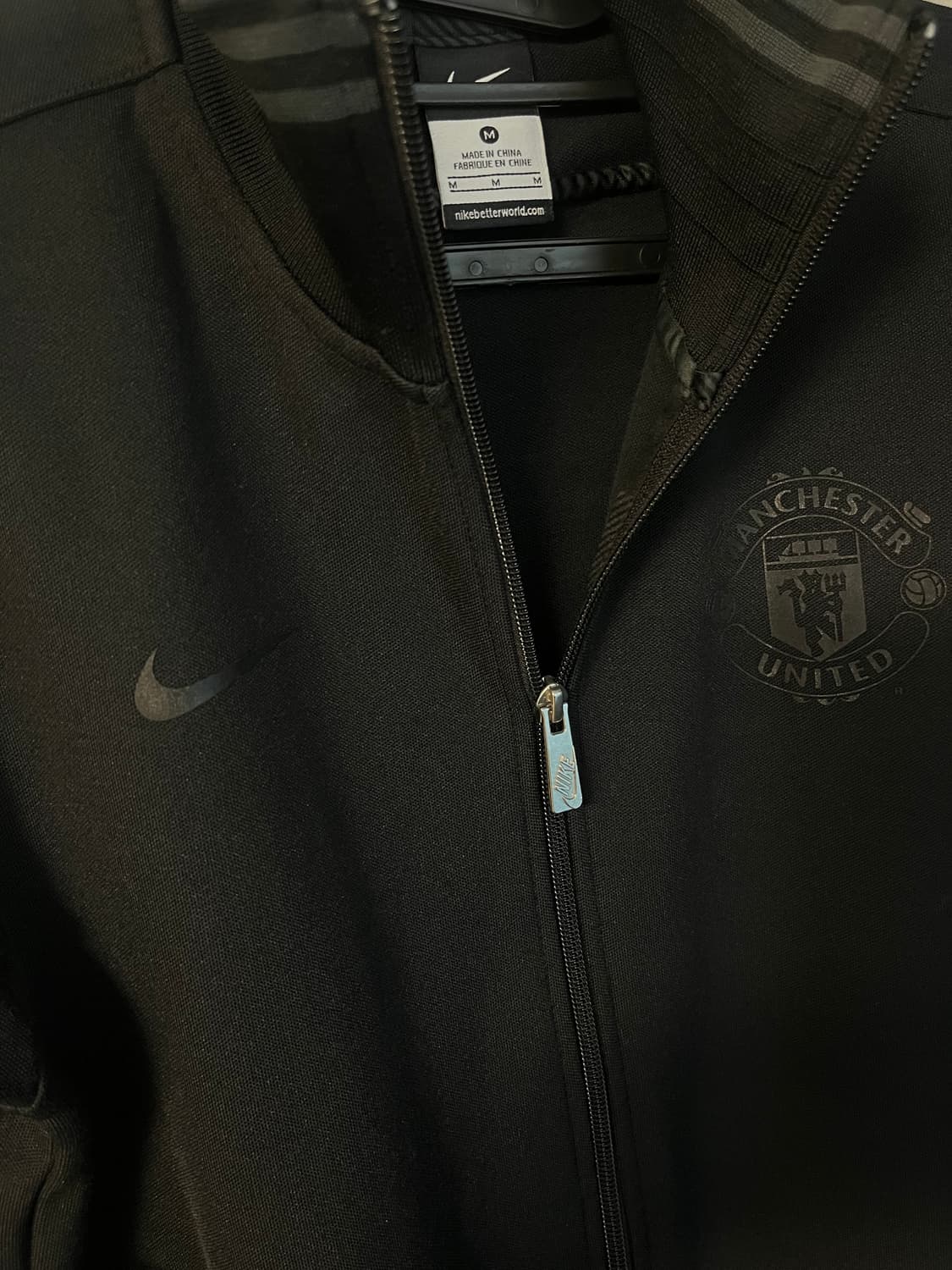 나이키 맨체스터유나이티드 트랙 자켓 대장 져지 블랙 [M/95] 상품이미지1