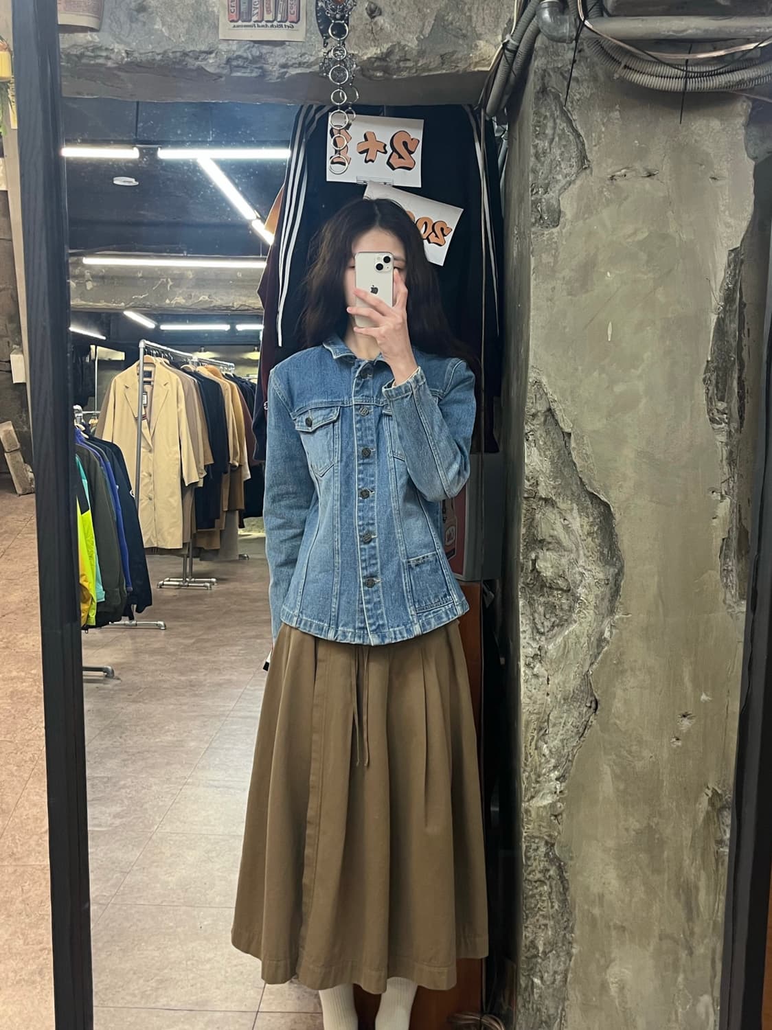 빈티지 데님 자켓 L #csz3642 상품이미지2