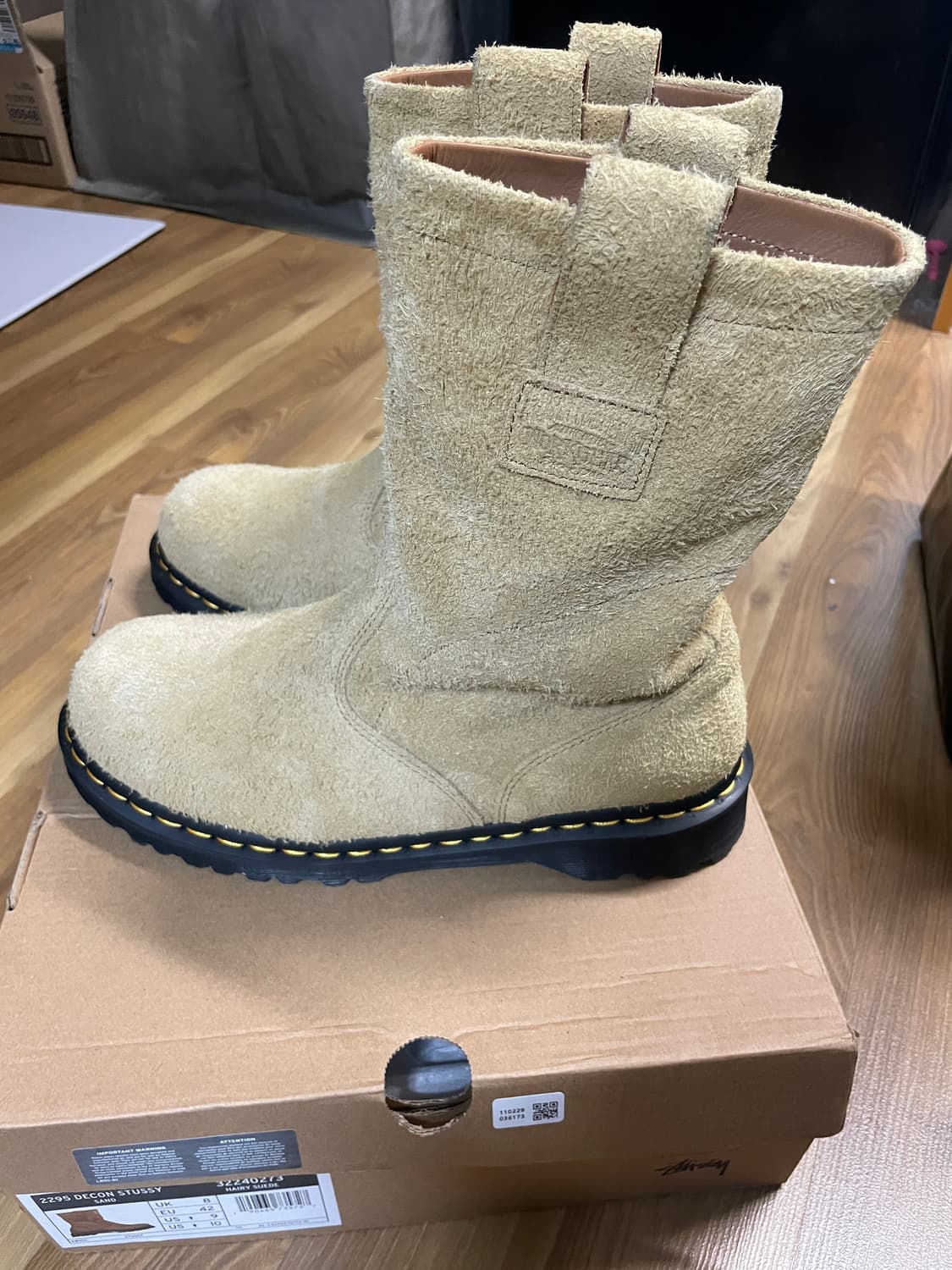 스투시 닥터마틴 2295 데콘 스웨이드 부츠 상품이미지2