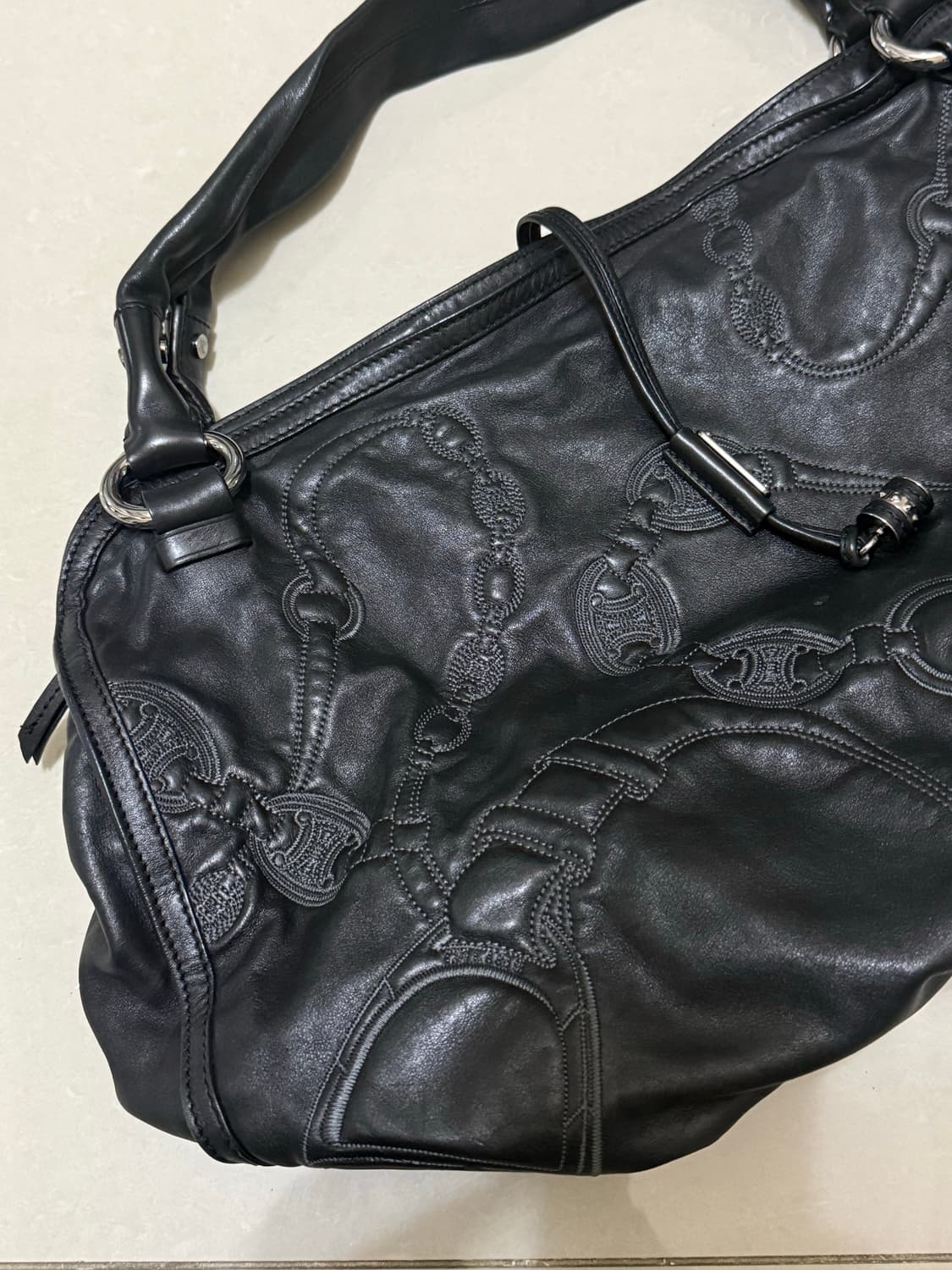 CELINE 셀린느 아카이브 트리옹프 레더백 상품이미지4