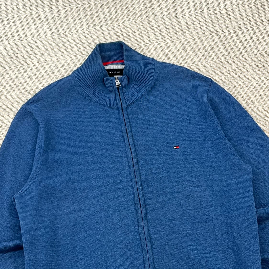 타미힐피거 하이넥 니트 집업 r3282 상품이미지3