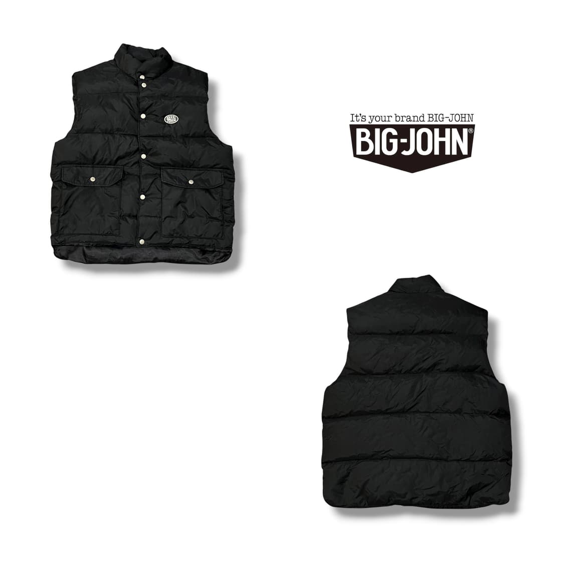  빅존 패디드 베스트 y14064 상품이미지1