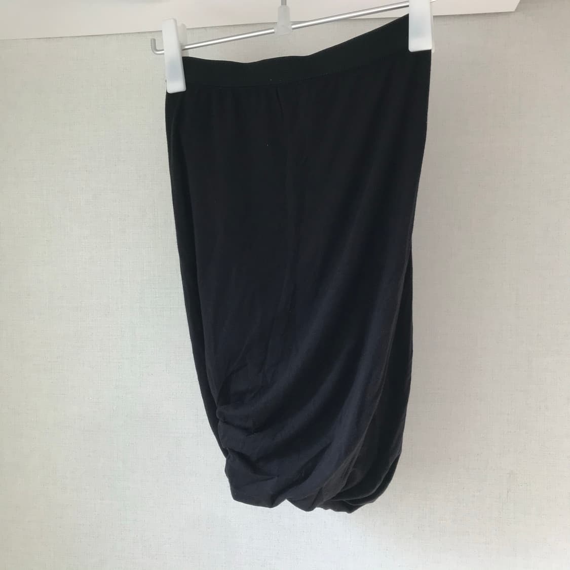 알렉산더왕 드레이프 스커트 블랙 상품이미지2